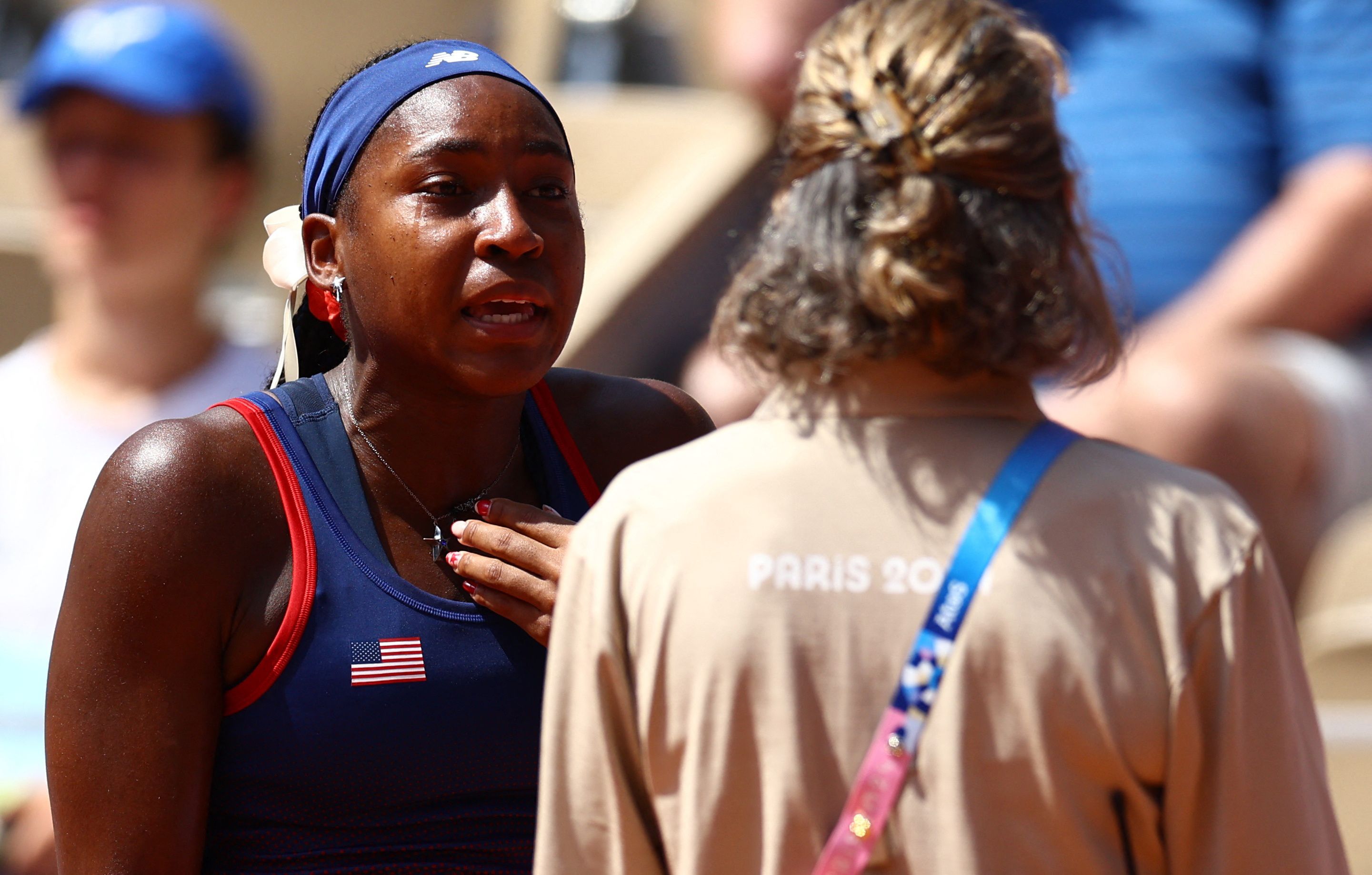 US-Hoffnung Coco Gauff ist früh gescheitert. 