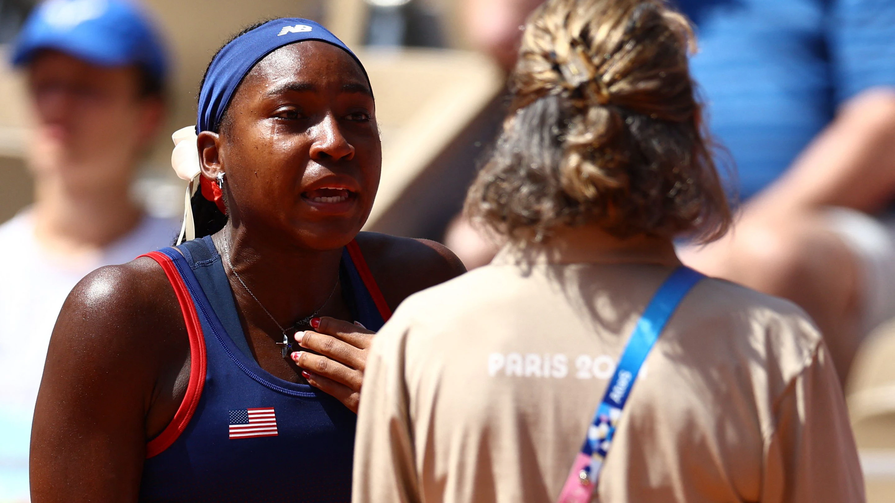 US-Hoffnung Coco Gauff ist früh gescheitert. 