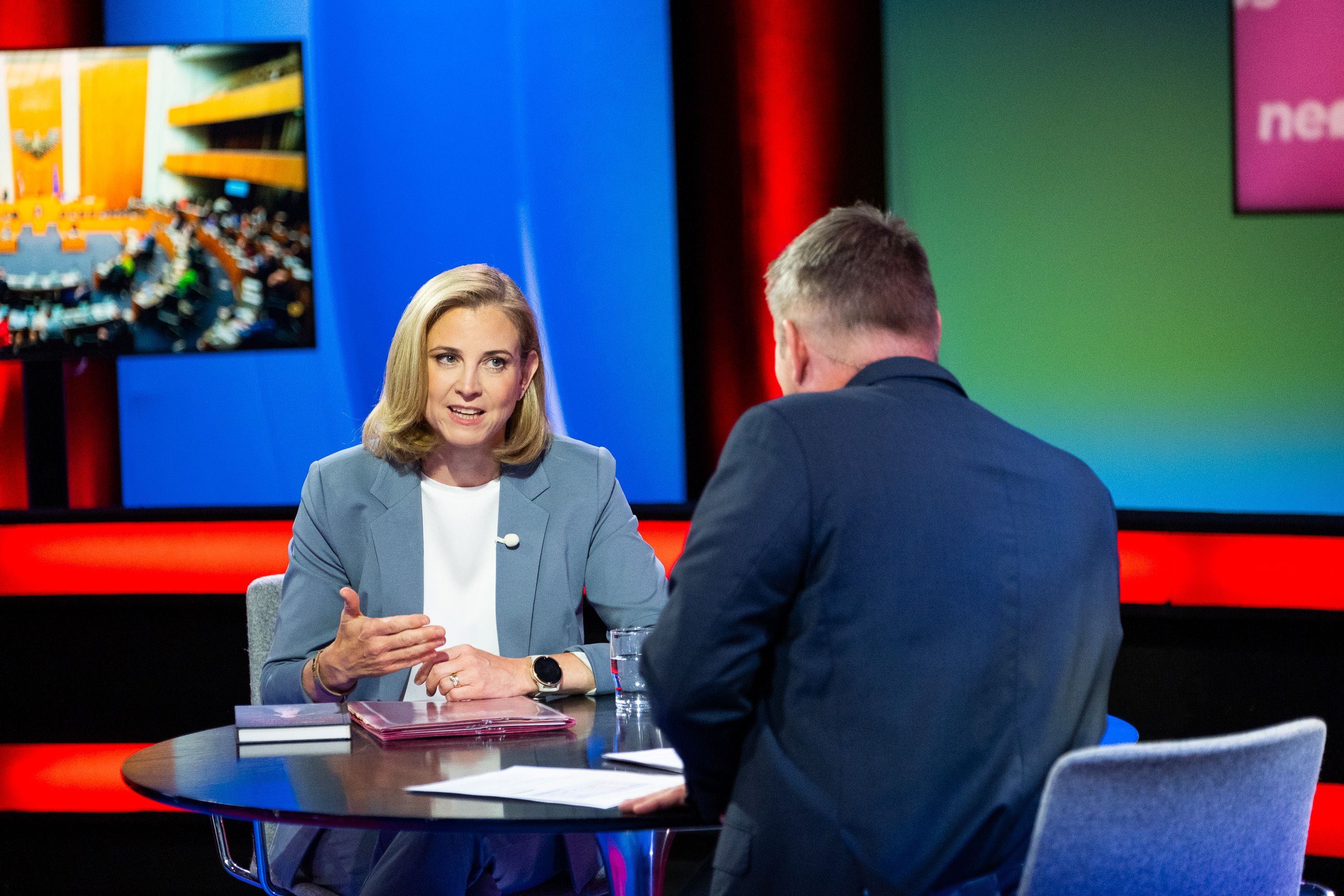 NEOS-Chefin Beate Meinl-Reisinger im 