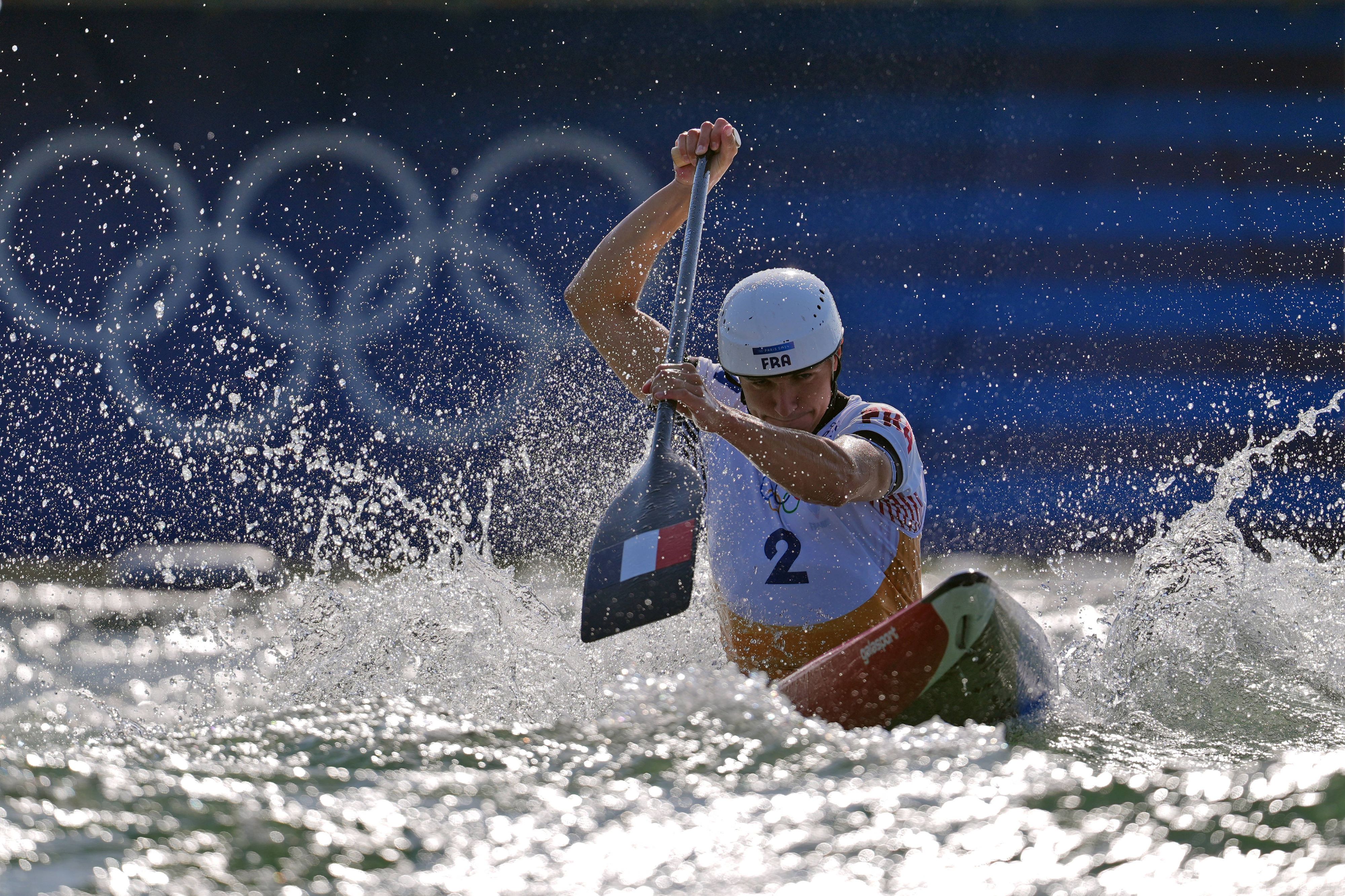 Der französische Kanute Nicolas Gestin wurde Heim-Olympiasieger.