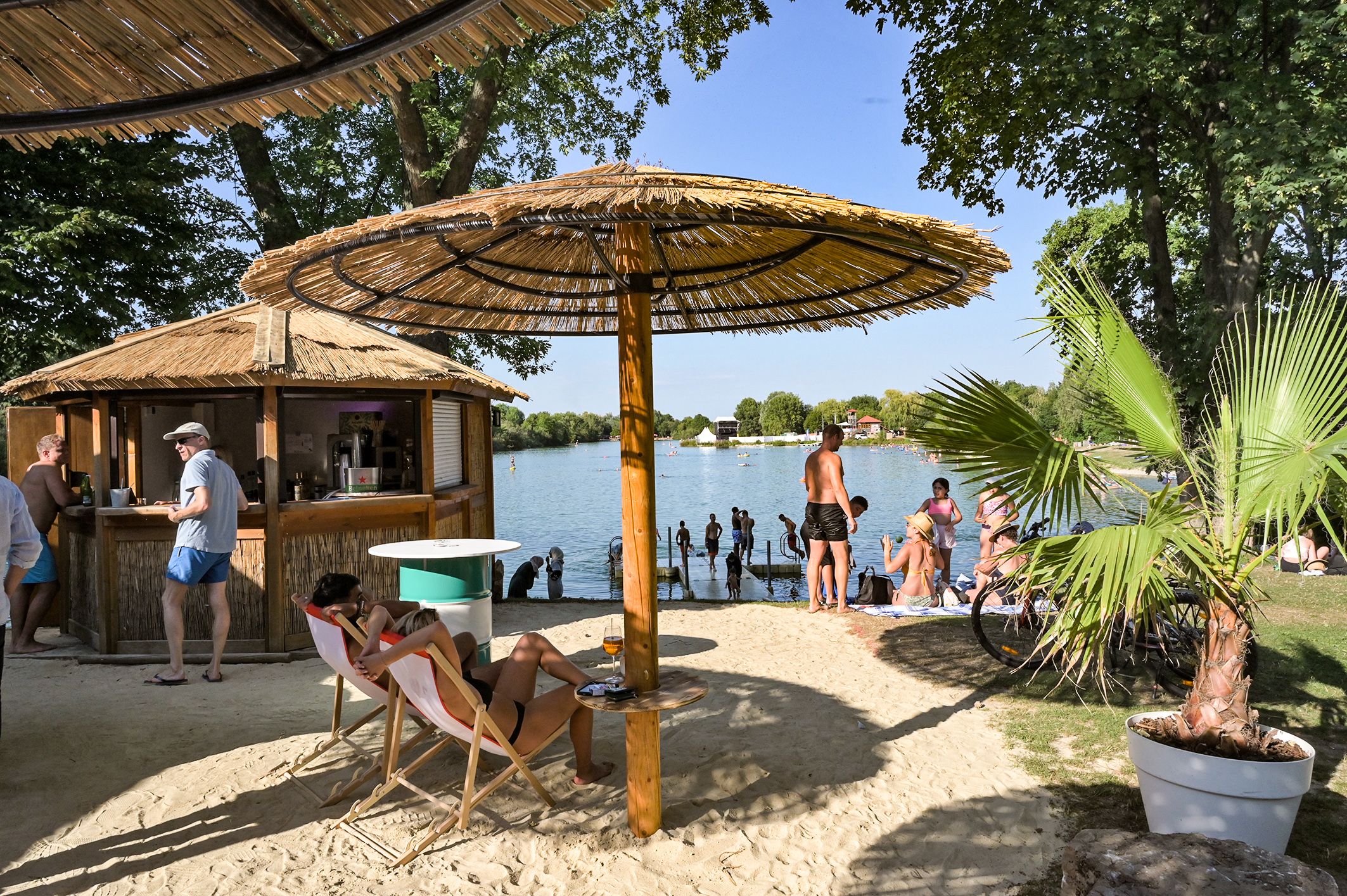 Beach-Flair am Ratzersdorfer See