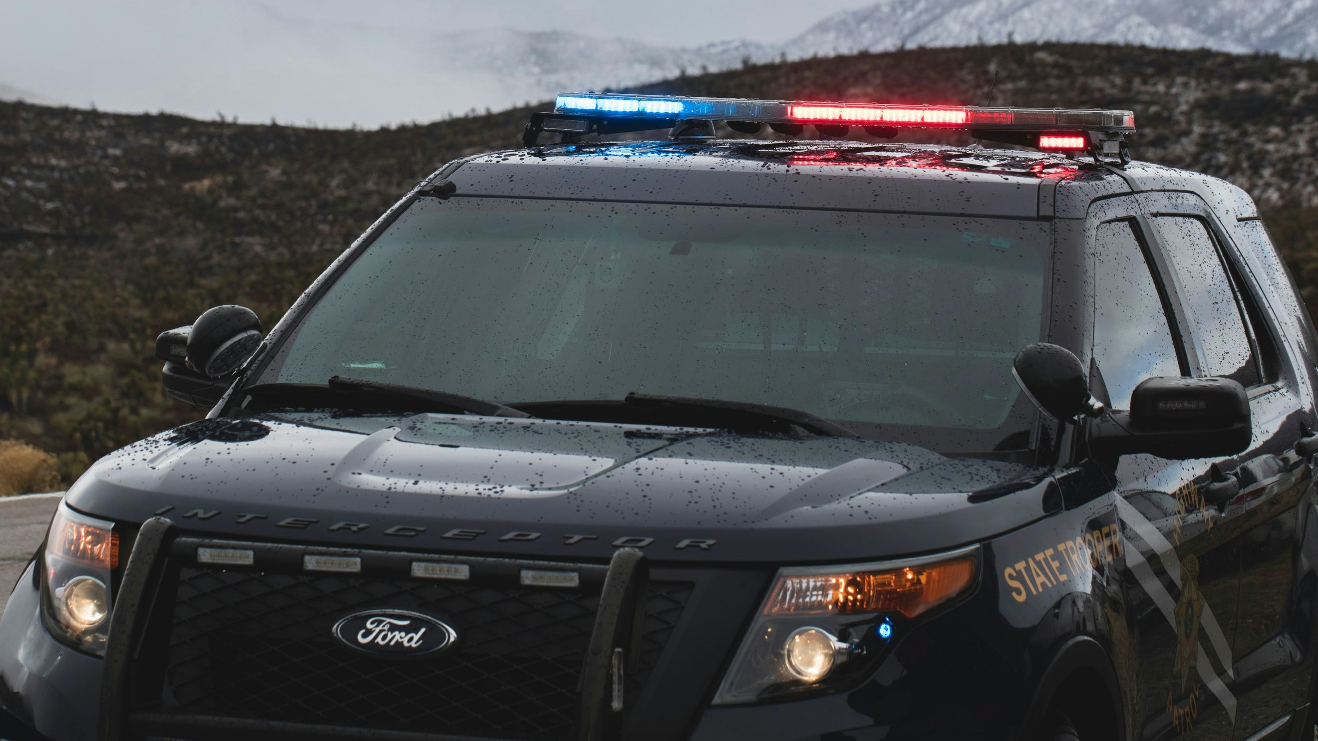 In den Vereinigten Staaten sind Fahrzeuge der Marke Ford bei der Polizei im Einsatz. 