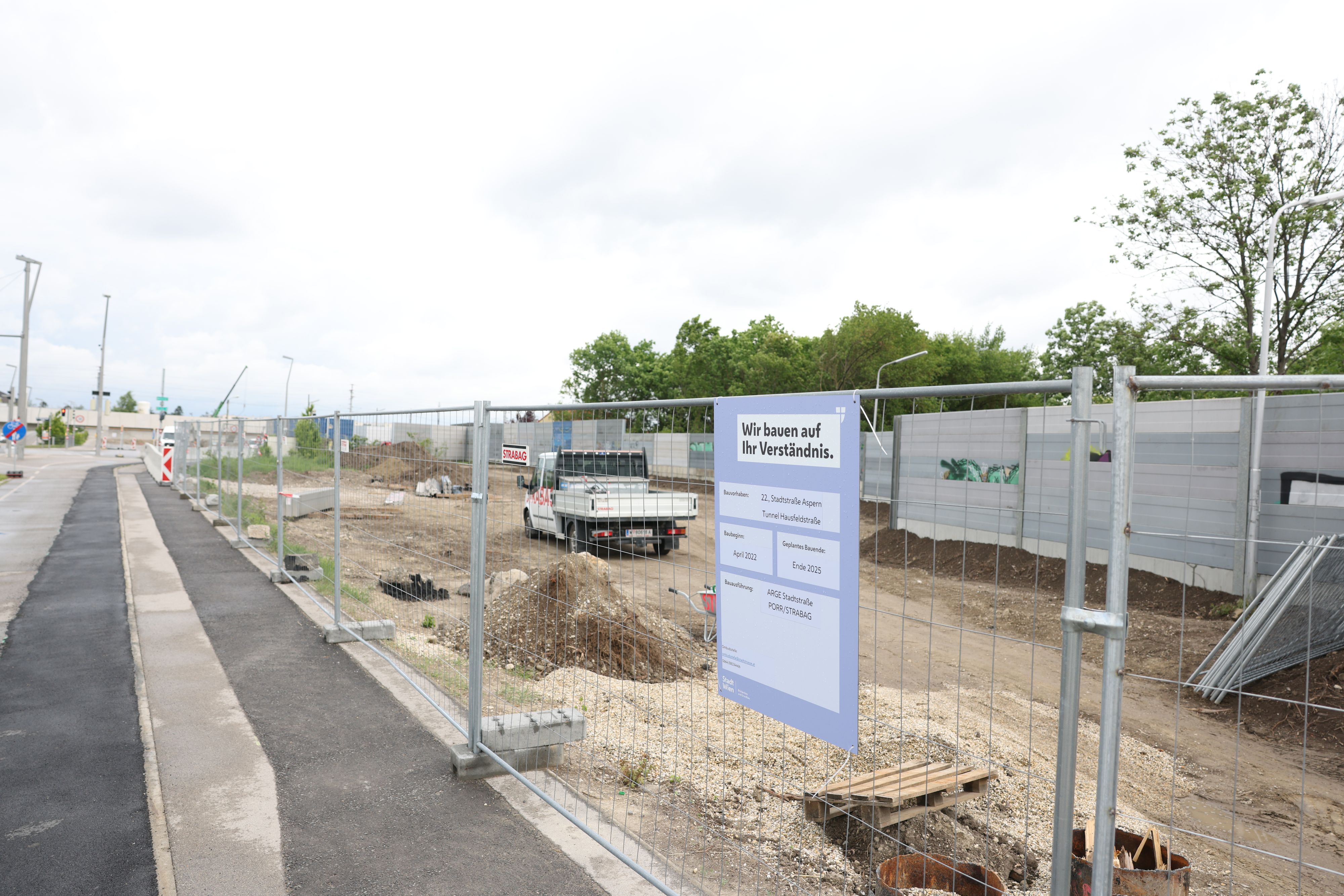 Das Wiener Großbauprojekt Stadtstraße wurde von Greenpeace zu einem von 