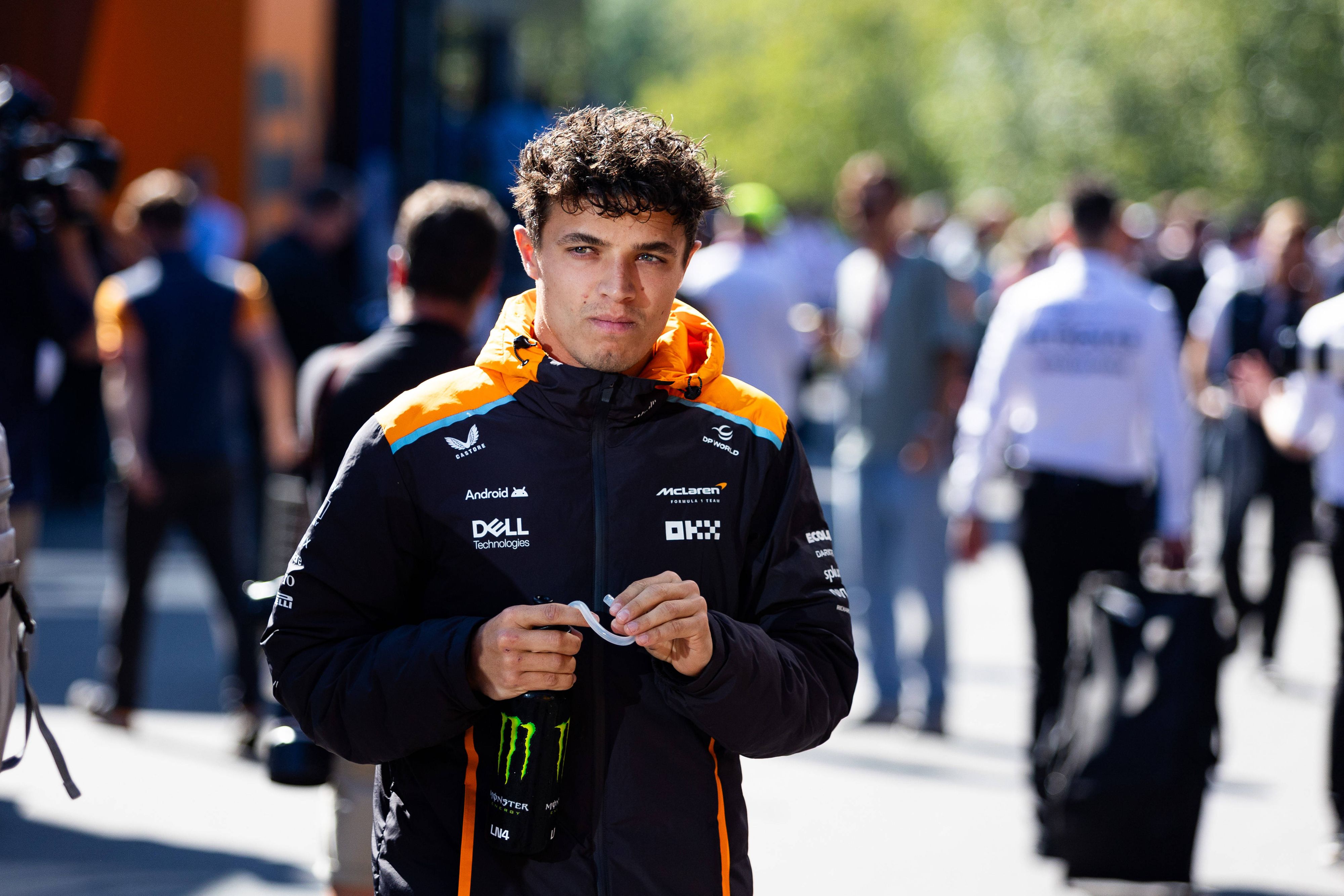 Lando Norris war nach dem Grand Prix von Spa nicht zufrieden. 