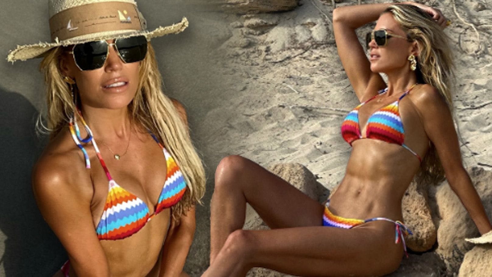 Sylvie Meis (46) sorgt im knappen Bikini für Furore