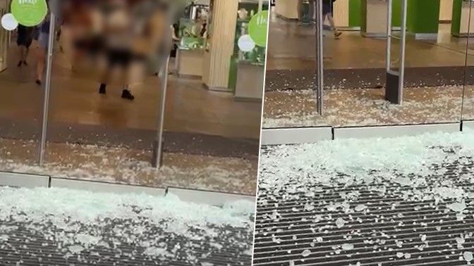 In Wien-Neubau hinterließ ein Ladendieb jede Menge Scherben.