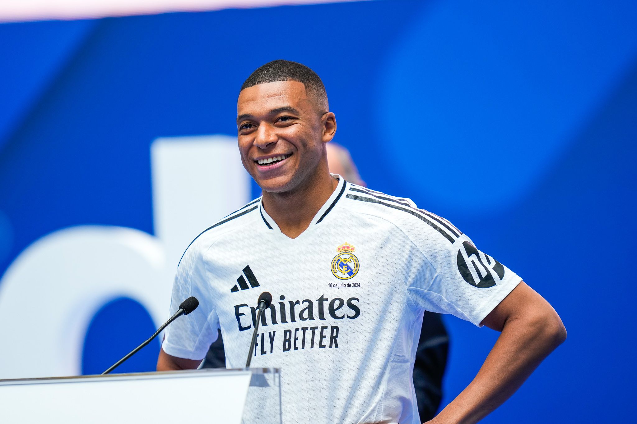 Kürzlich wurde Kylian Mbappe als neuer Spieler von Real Madrid präsentiert.