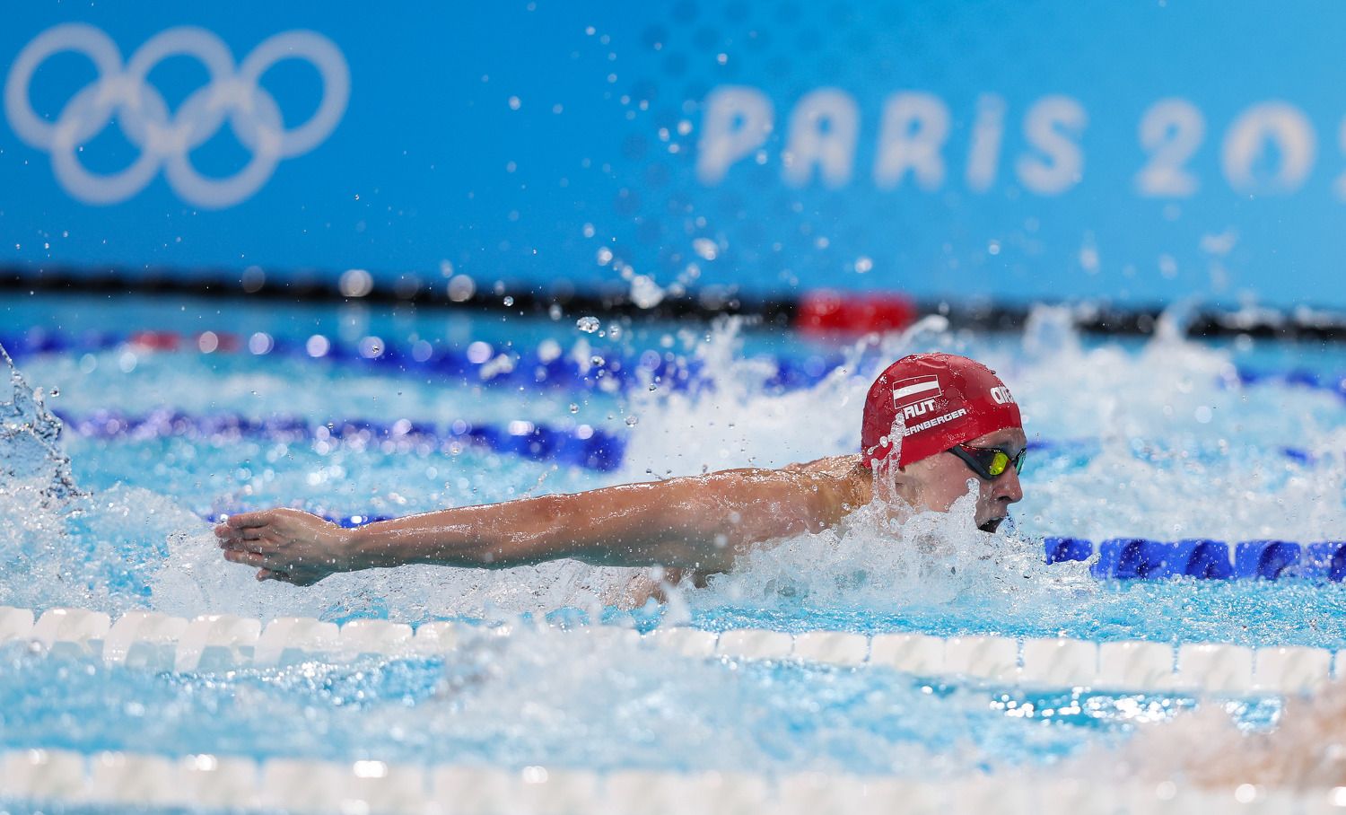 Martin Espernberger im Delfin-Finale von Paris. 