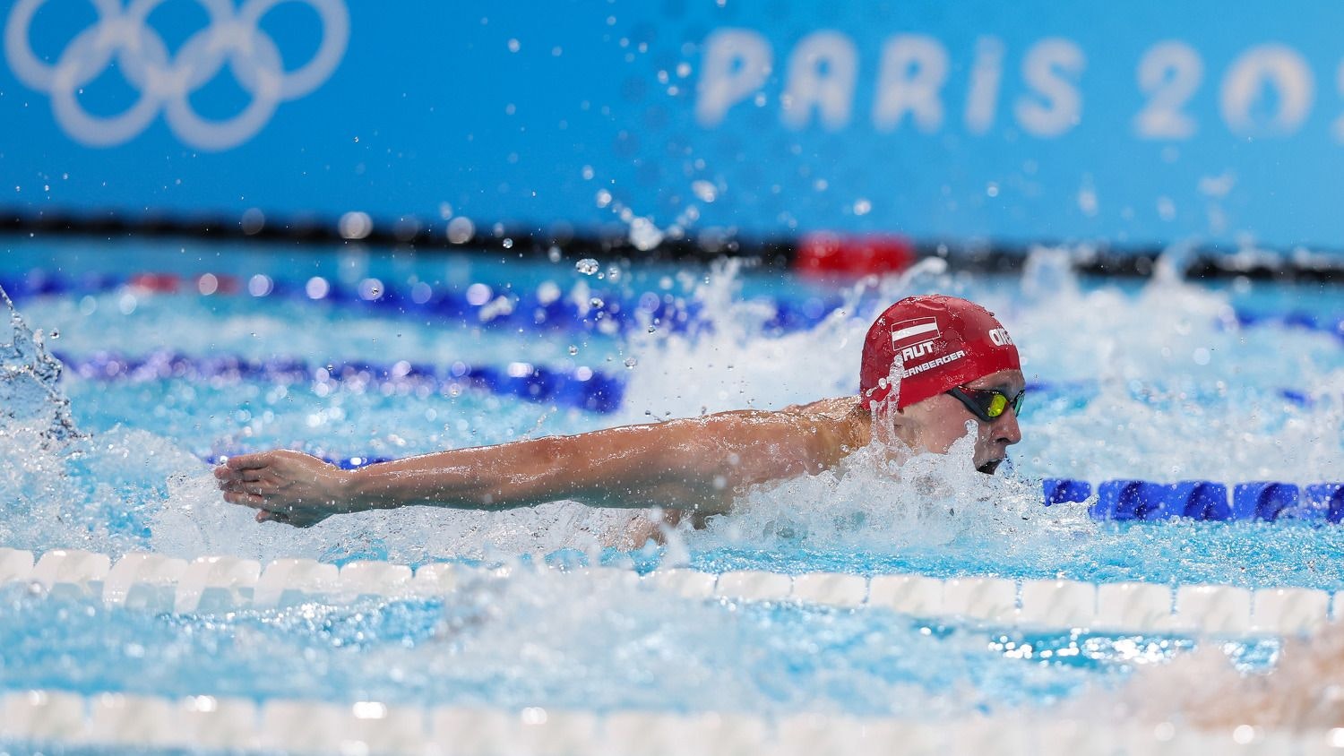 Martin Espernberger im Delfin-Finale von Paris. 