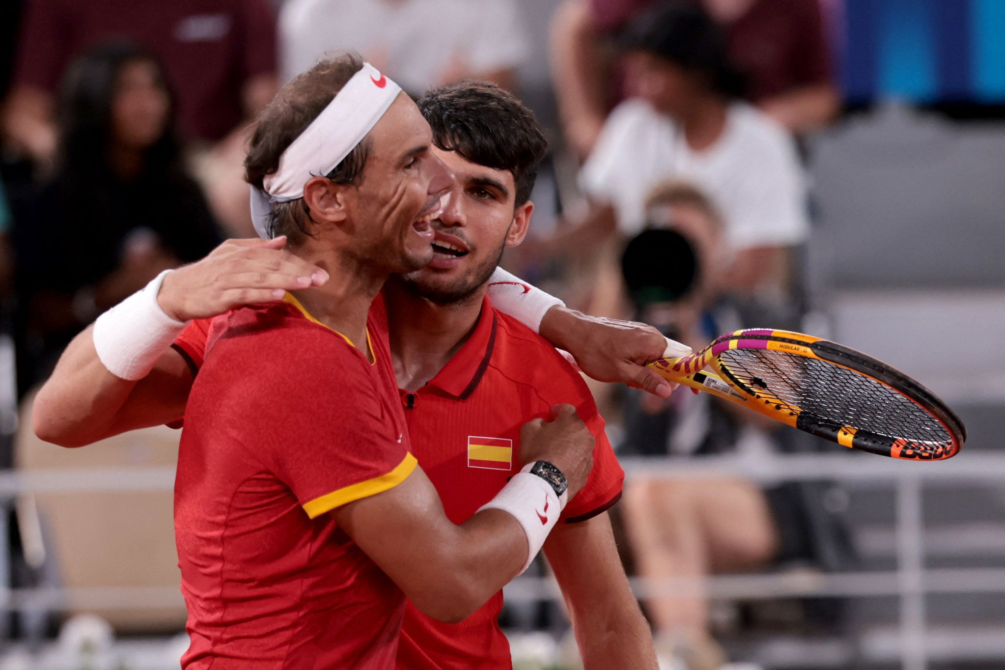 Rafael Nadal und Carlos Alcaraz sind im Olympia-Viertelfinale gescheitert. 