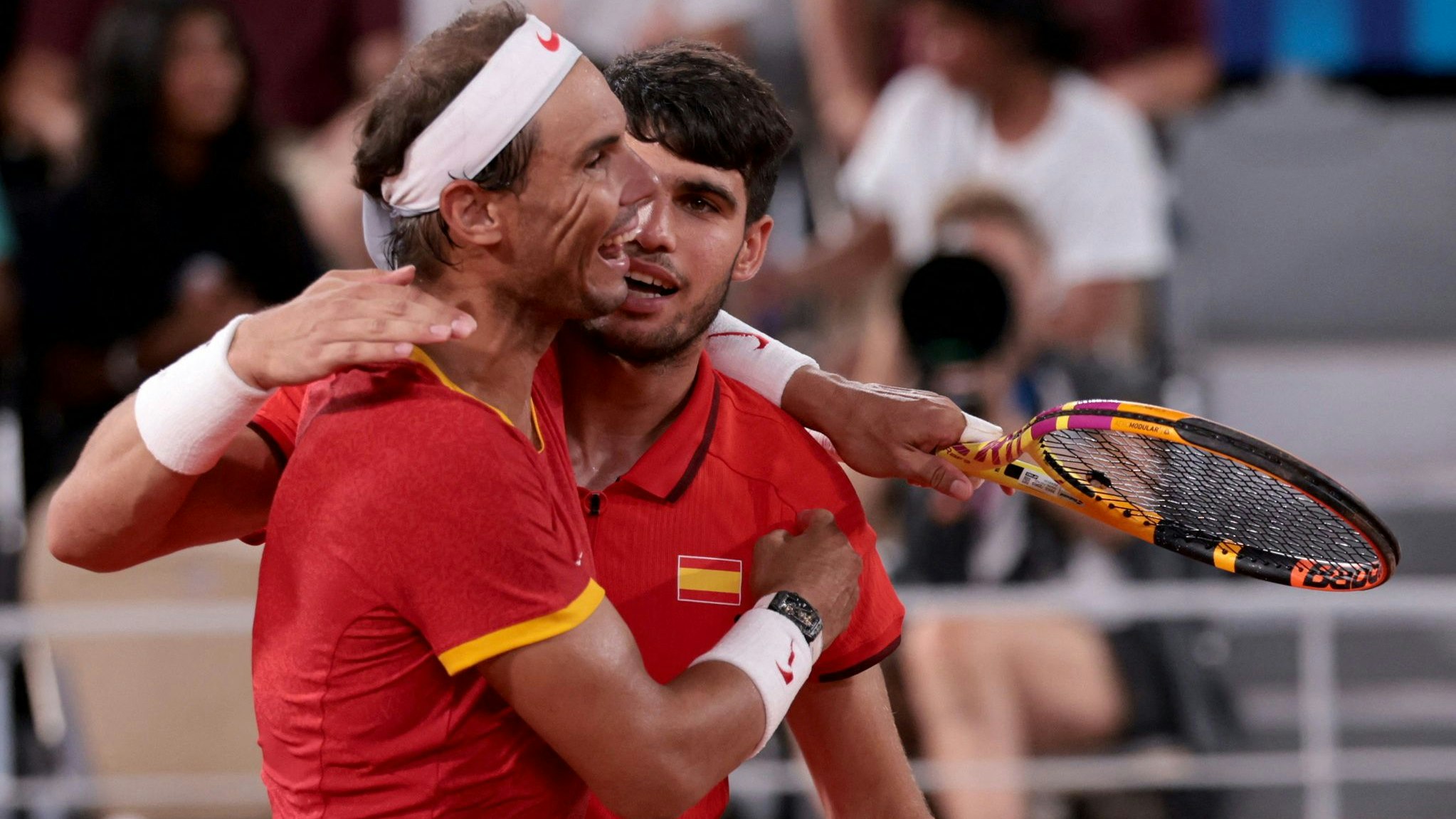 Rafael Nadal und Carlos Alcaraz sind im Olympia-Viertelfinale gescheitert. 