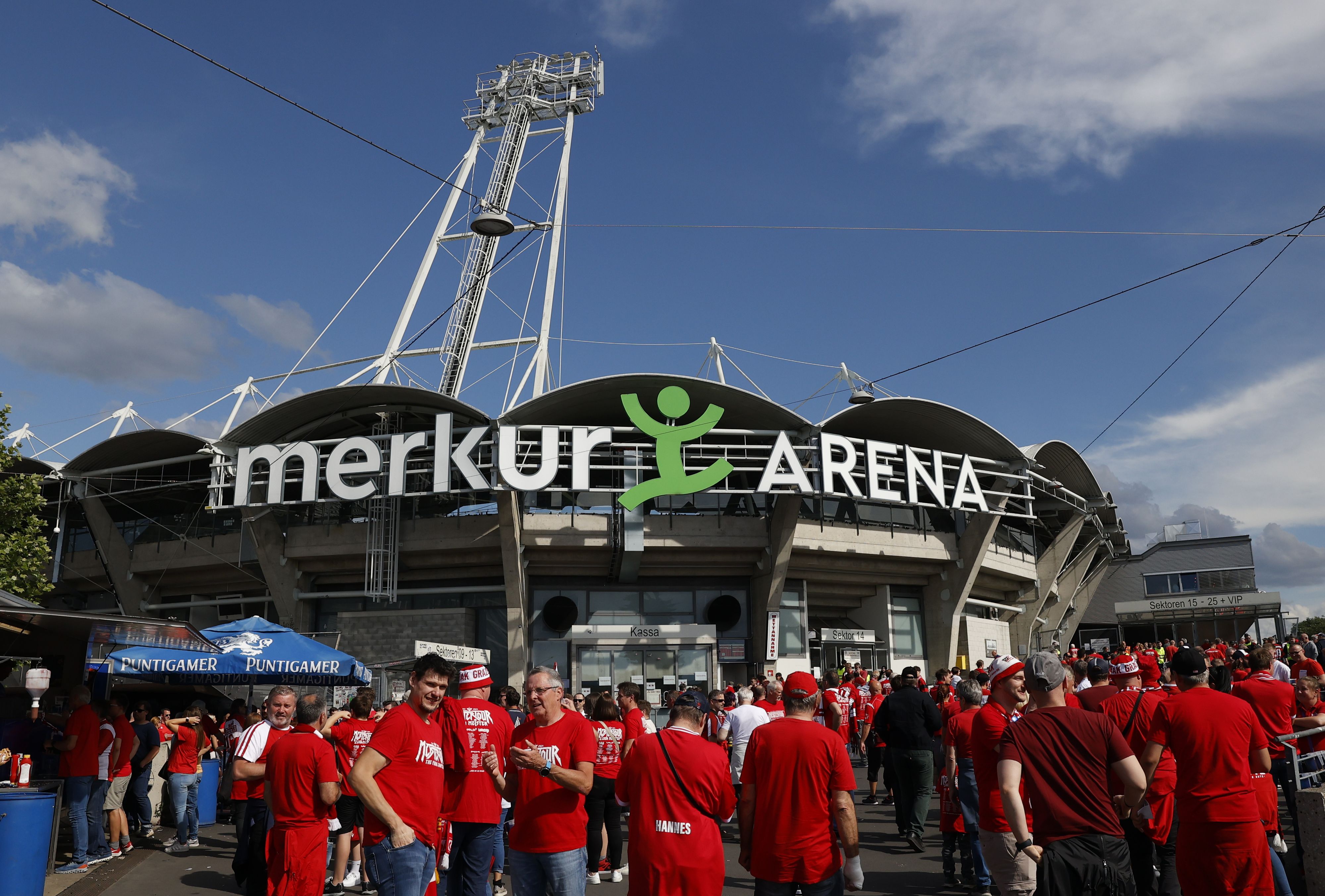Der Vorfall ereignete sich in der Merkur-Arena in Graz.