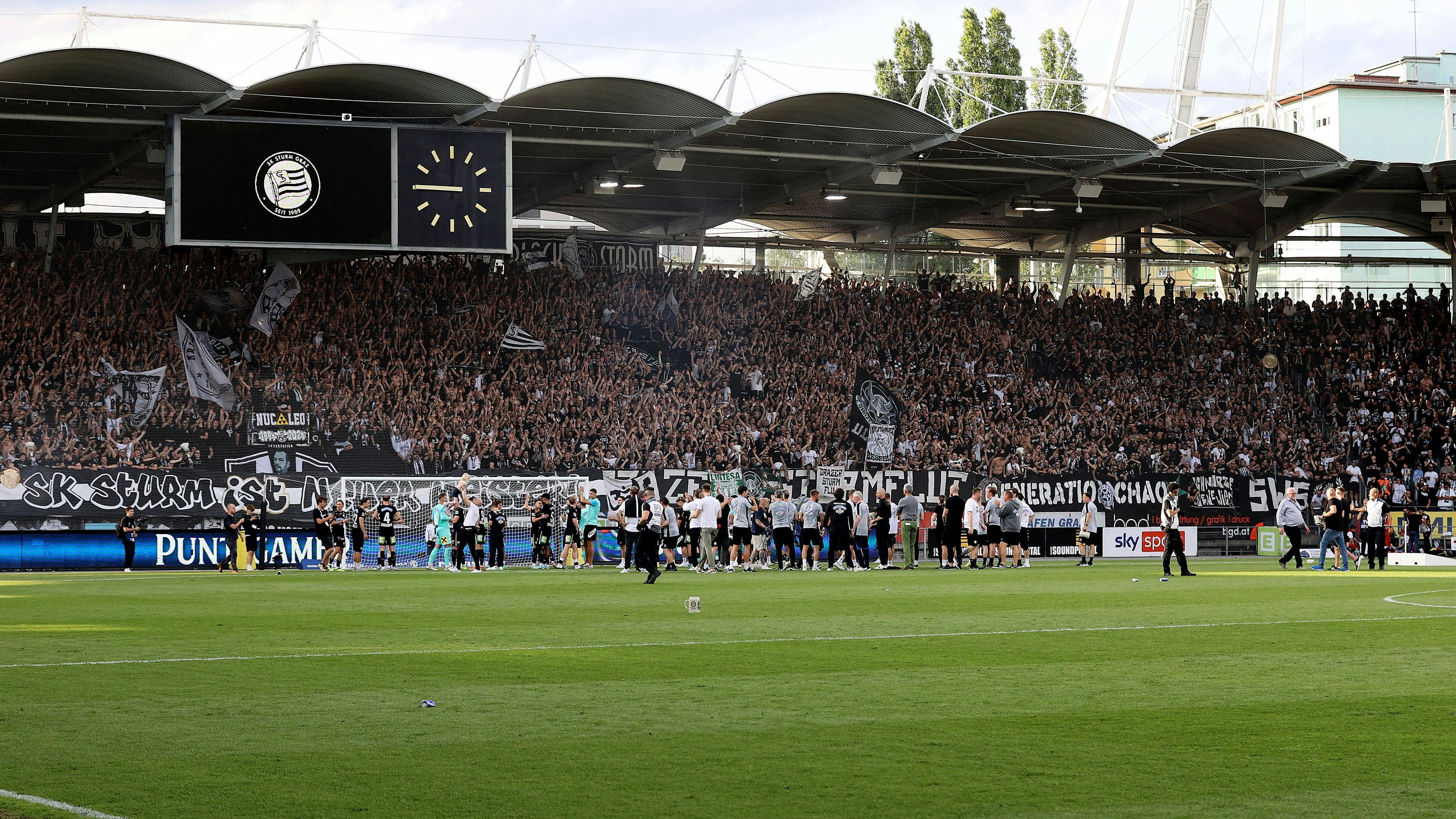 Am 19. Mai durchbrach Sturm die Salzburger Titelserie.