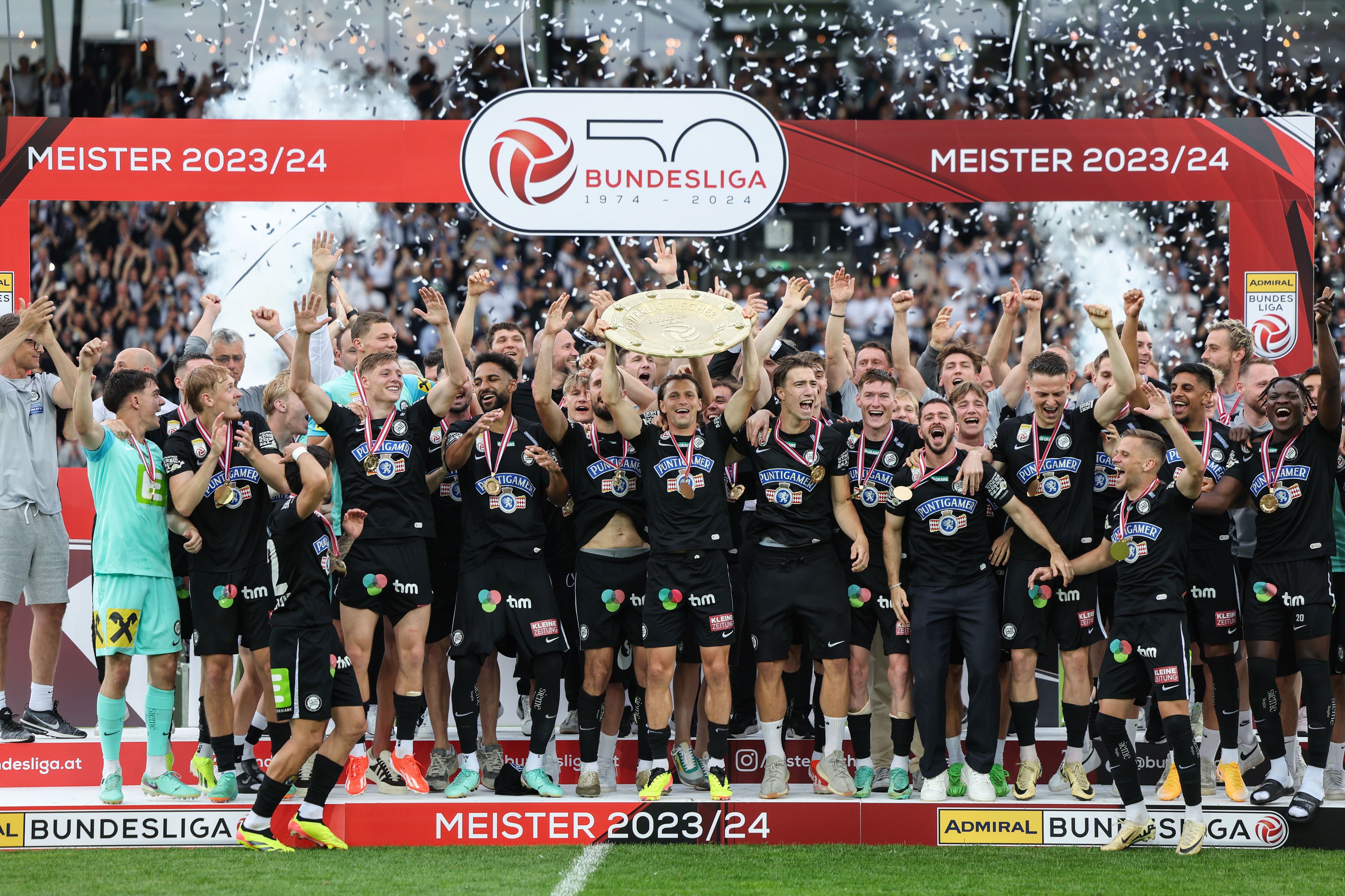 In der letzten Saison schnappte sich Sturm den Titel.