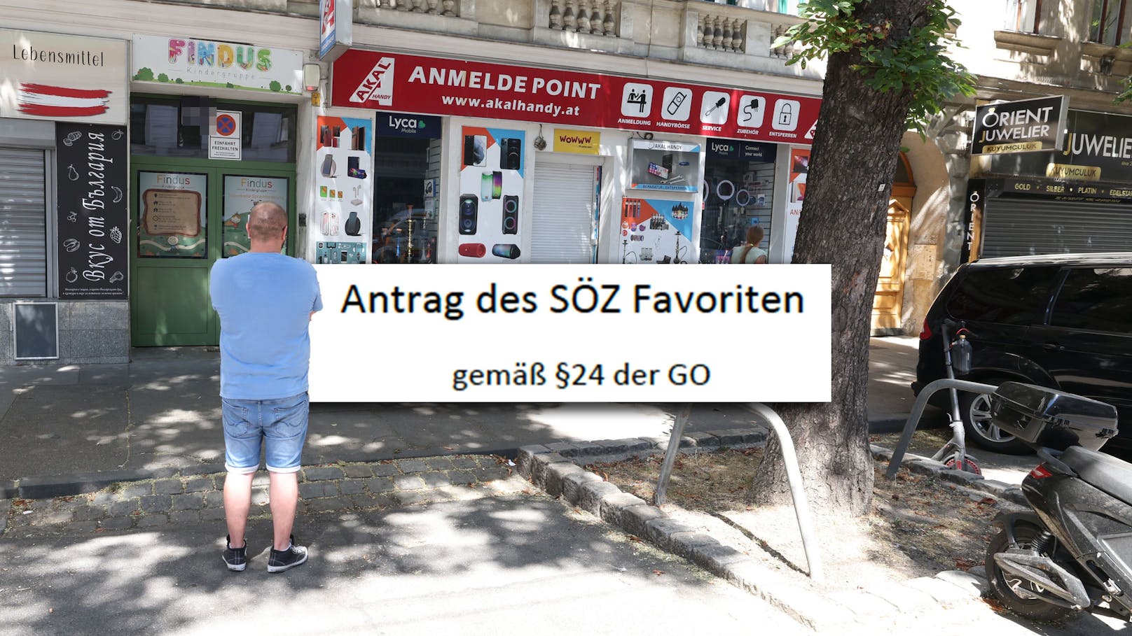 Parkfalle in Favoriten – Partei will Einfahrt auflassen