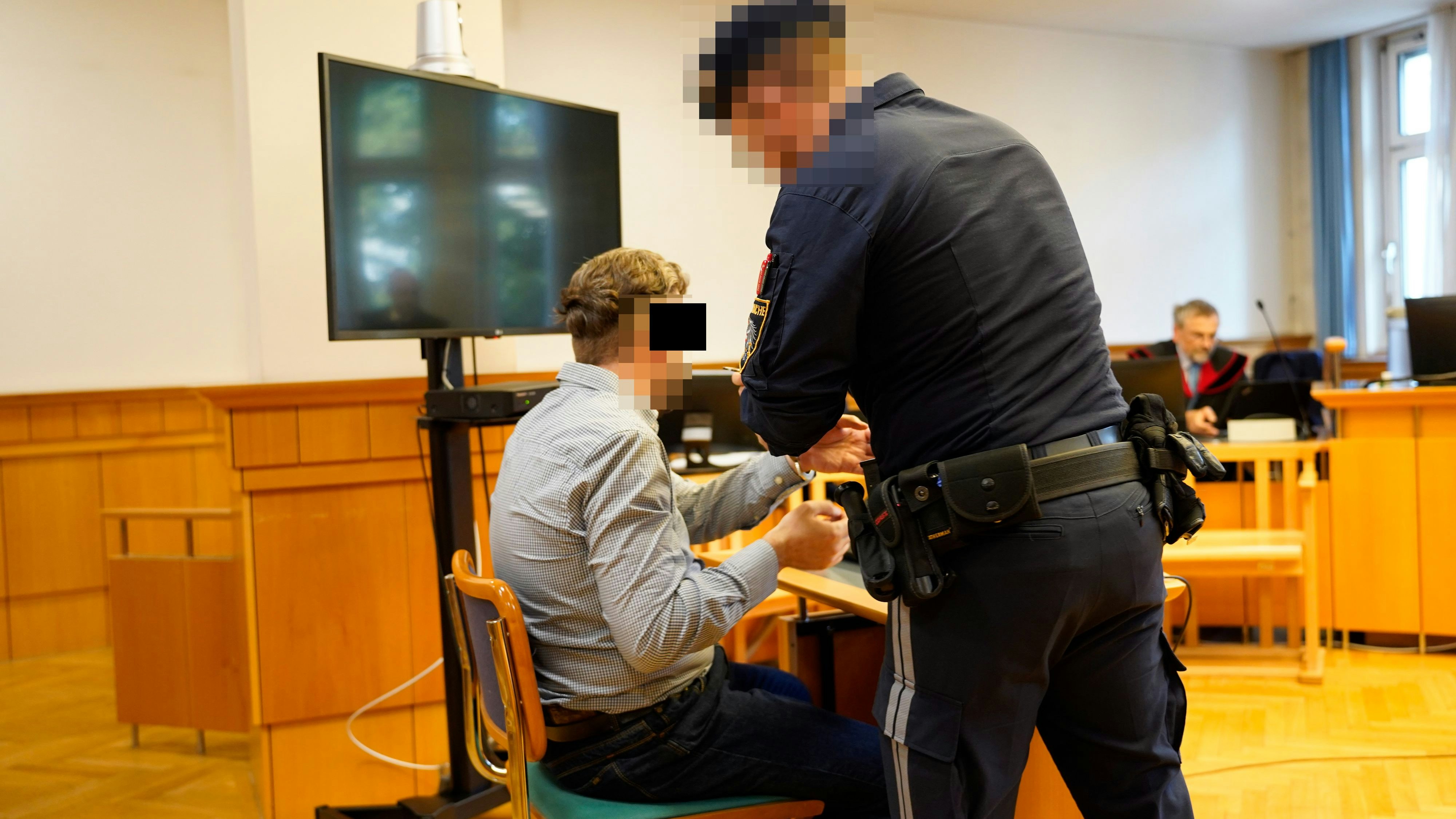 Der Angeklagte kassierte eine Haftstrafe, kam aufgrund der U-Haft auf freien Fuß.