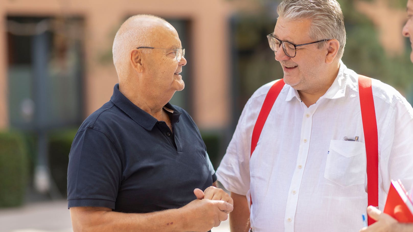 PULS-Präsident Harry Kopietz und Gesundheitsstadtrat Peter Hacker (v.l.).