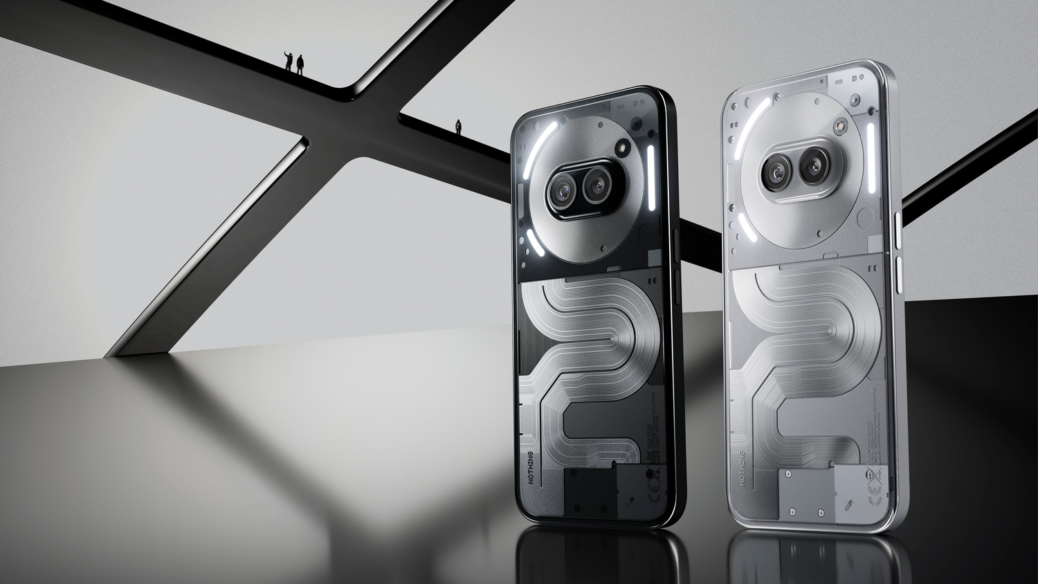 Das Phone (2a) Plus mit 256 Gigabyte (GB) internem Speicher und 12 GB Arbeitsspeicher wird es in den Farben Metallic-Grau und Schwarz geben.