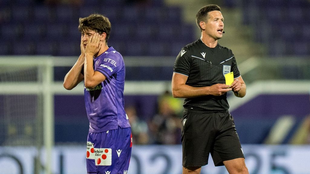 Dominik Fitz hat den entscheidenden Austria-Elfmeter vergeben. 