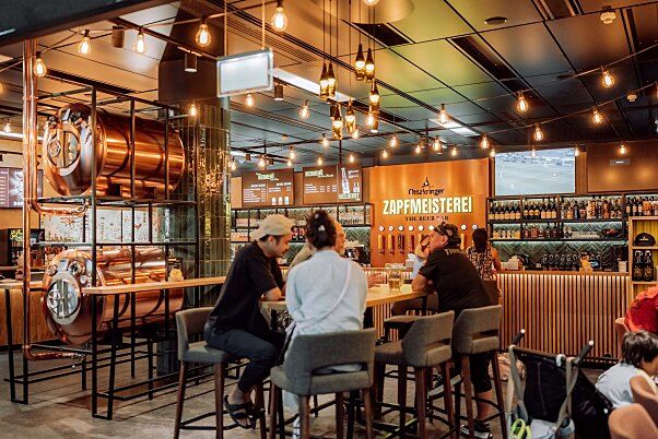 Am Wiener Flughafen gibt es seit neuestem einen Hotspot für Bier-Fans.