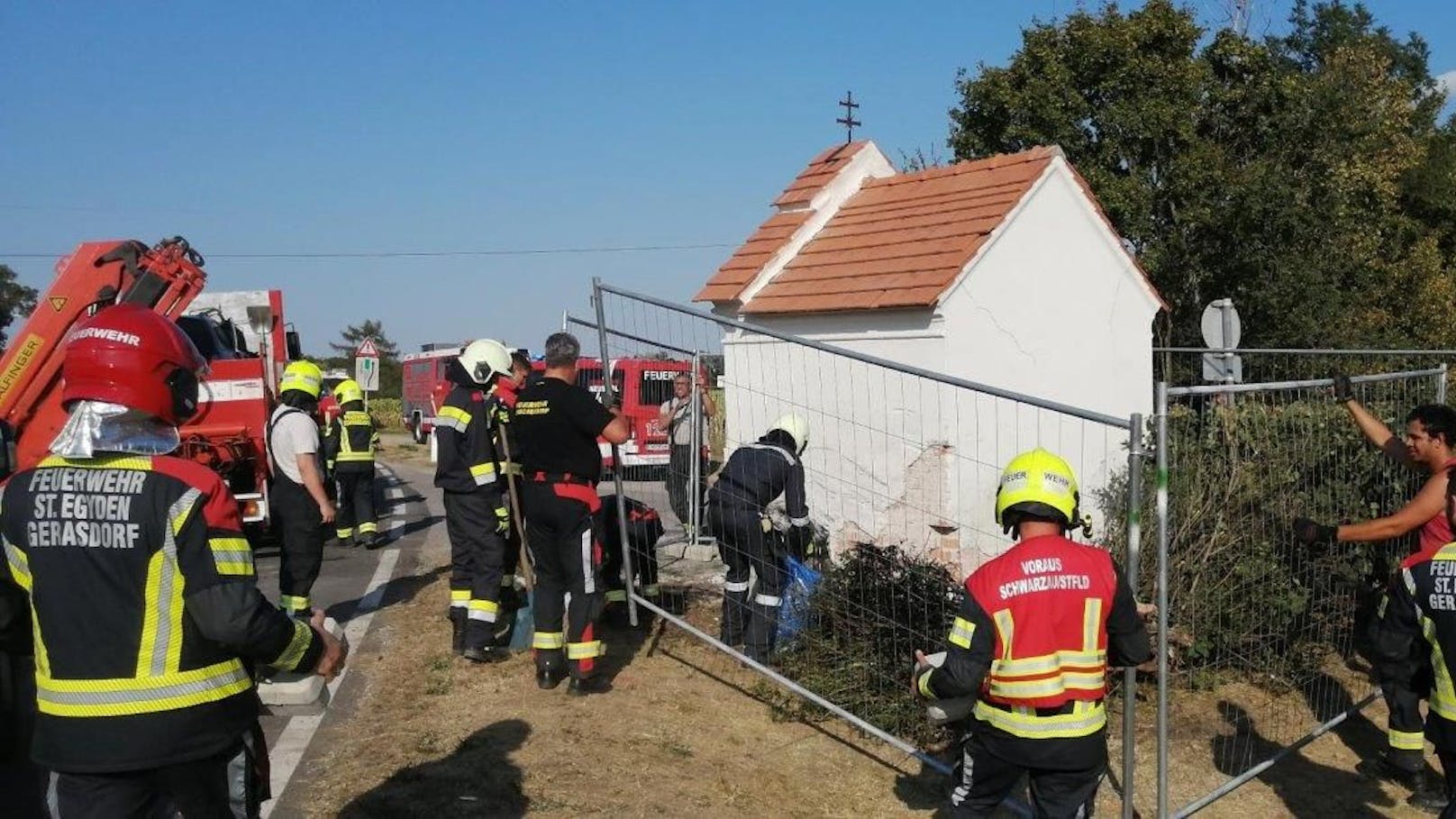 Schwerer Unfall bei St. Egyden.