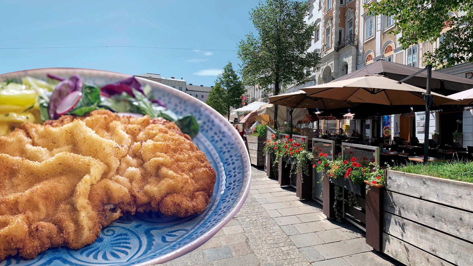 Bis 35 Grad – nun droht Hitze-Aufschlag beim Schnitzel