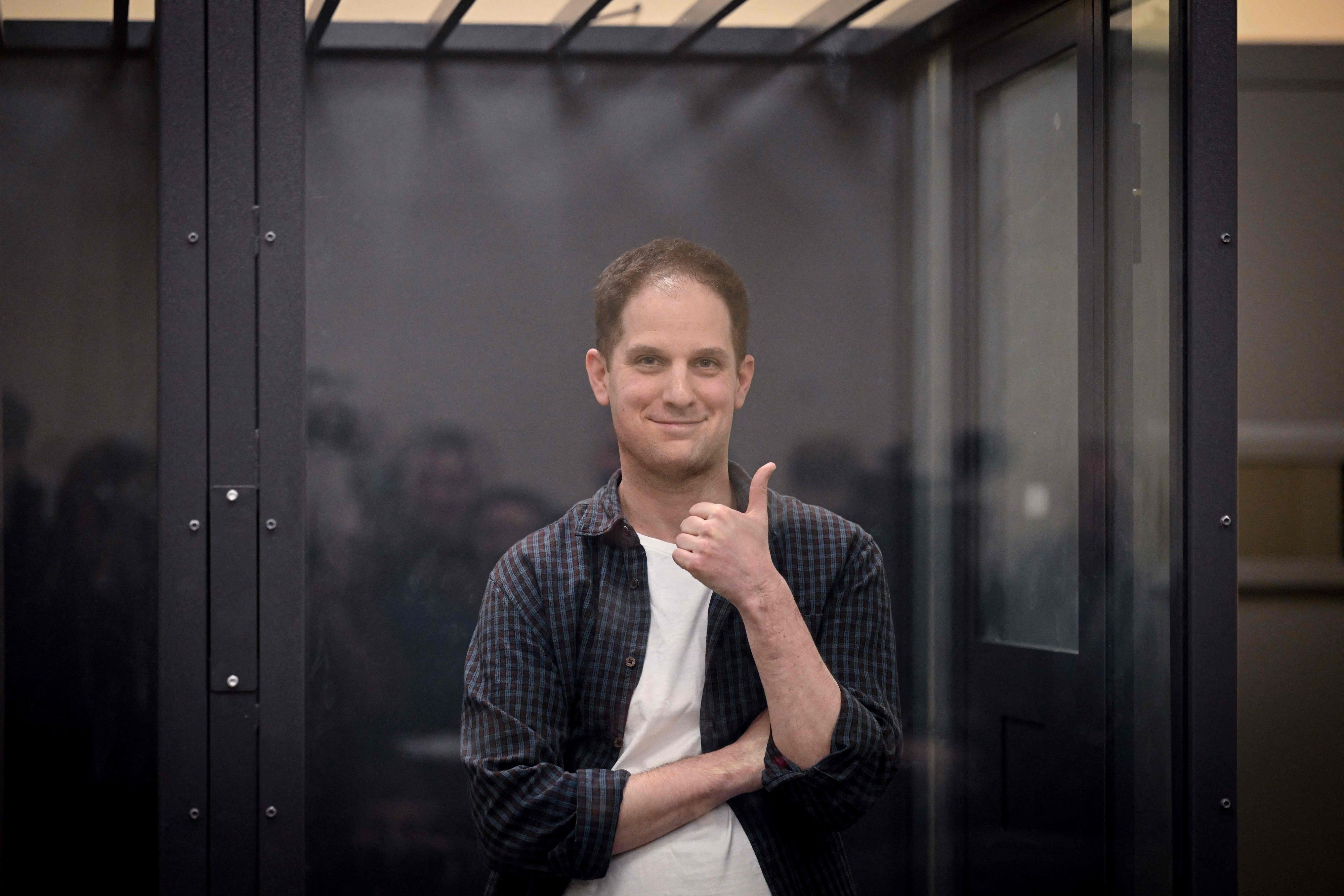 Evan Gershkovich, Journalist beim Wall Street Journal, ist wohl der bekannteste Gefangene beim Austausch.