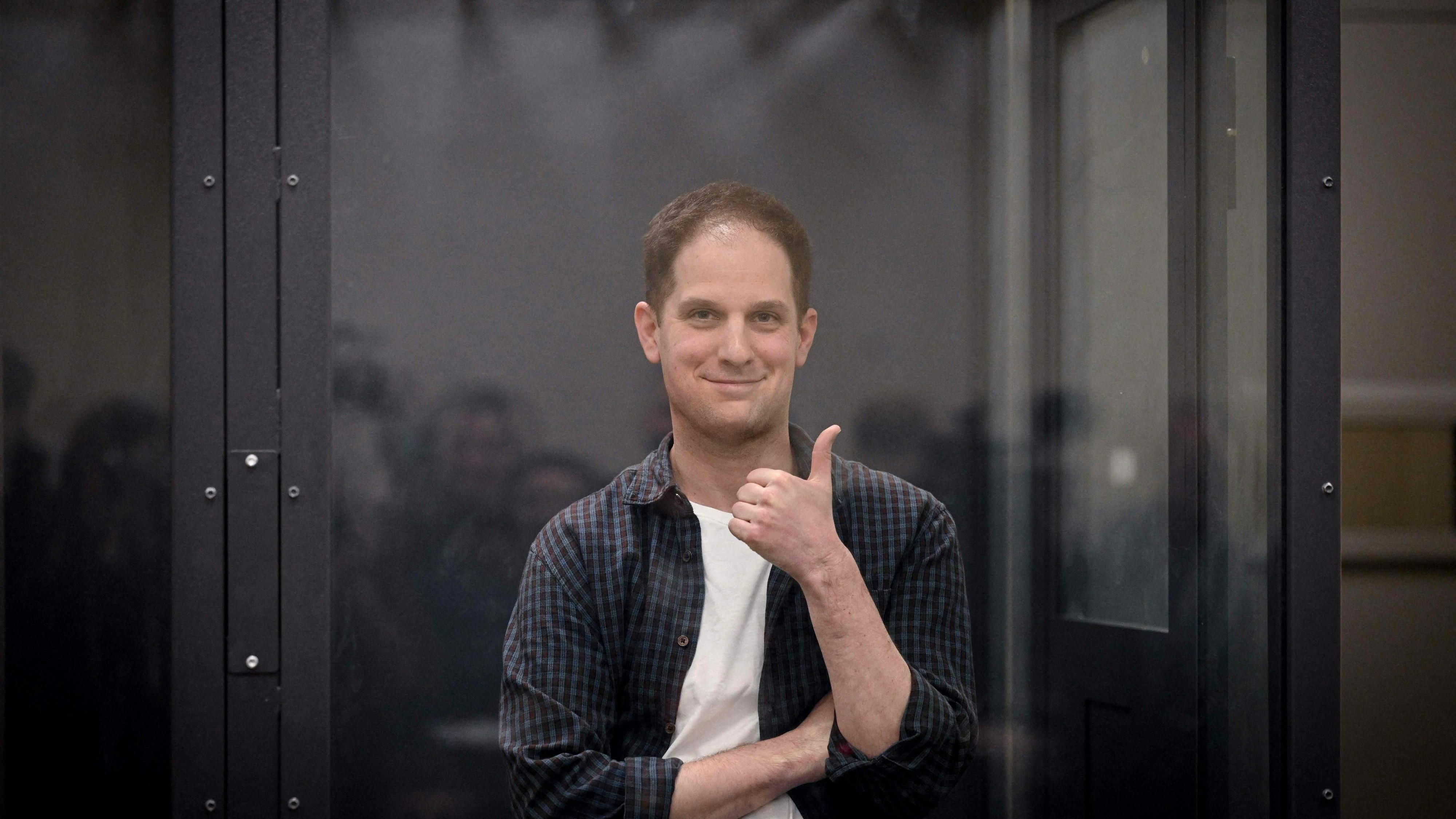 Evan Gershkovich, Journalist beim Wall Street Journal, ist wohl der bekannteste Gefangene beim Austausch.