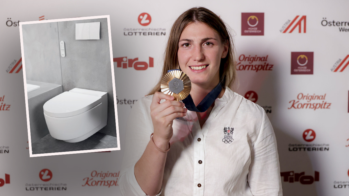 Michaela Polleres erhielt einen Gutschein für ein Dusch-WC. 