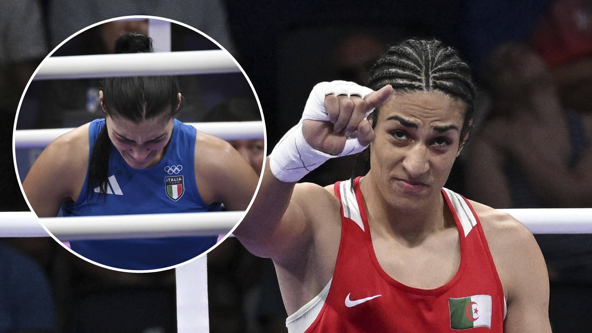 Imane Khelif schlug Angela Carini in Windeseile.