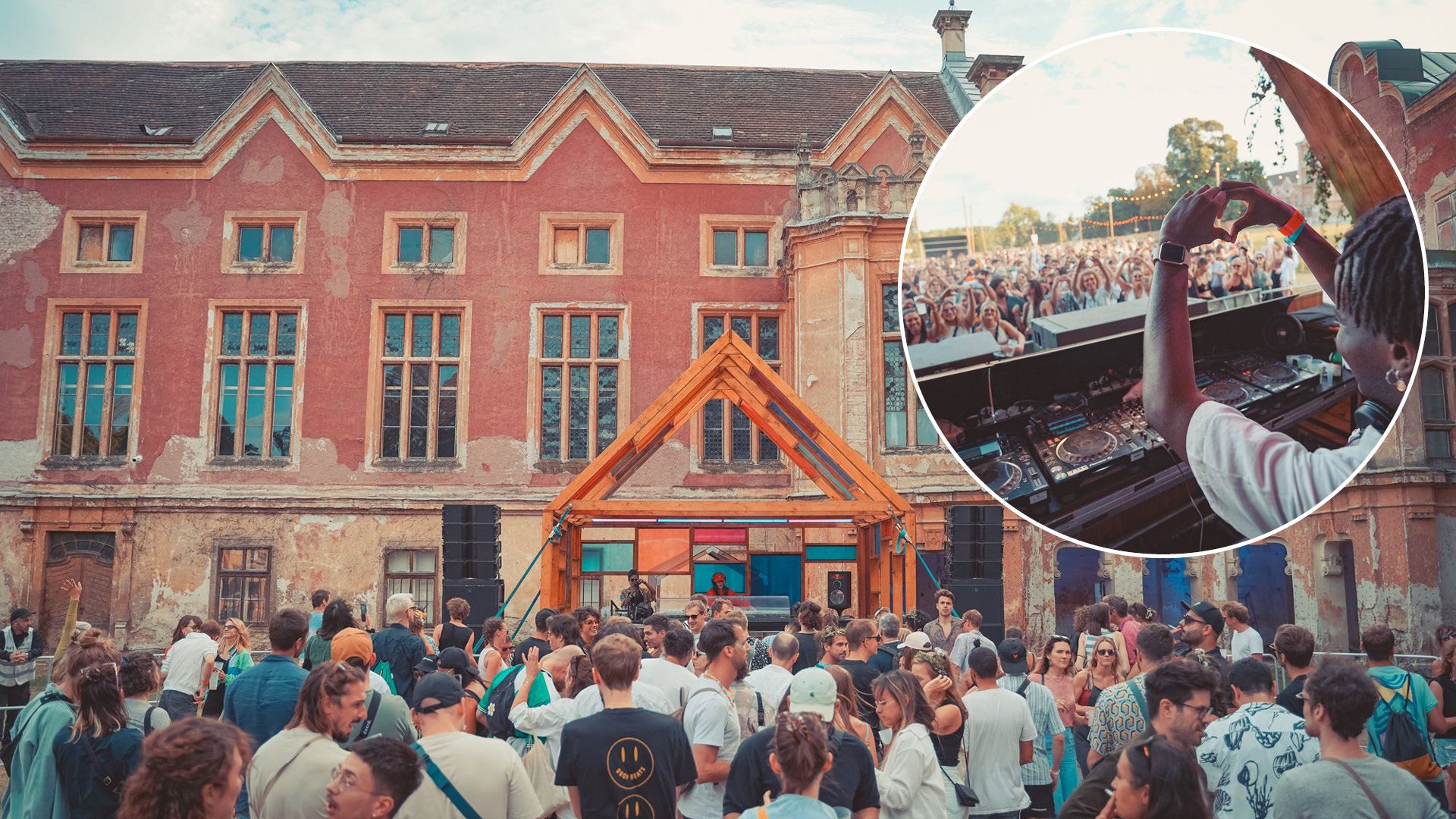 Im Schloss Prugg startet ein dreitägiges buntes Festival.