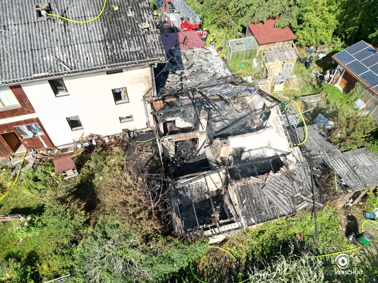 In Pupping (Bez. Eferding) kam es am Donnerstagmorgen zu einer heftigen Explosion.