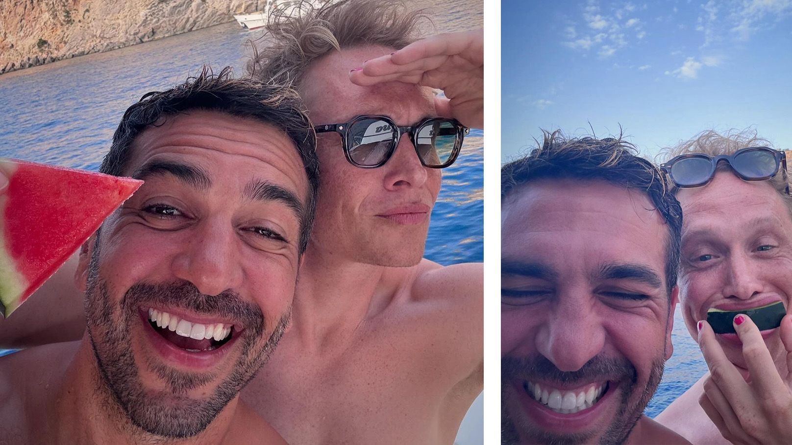 Elyas M'Barek und Matthias Schweighöfer genießen ihre Zeit in Ibiza.