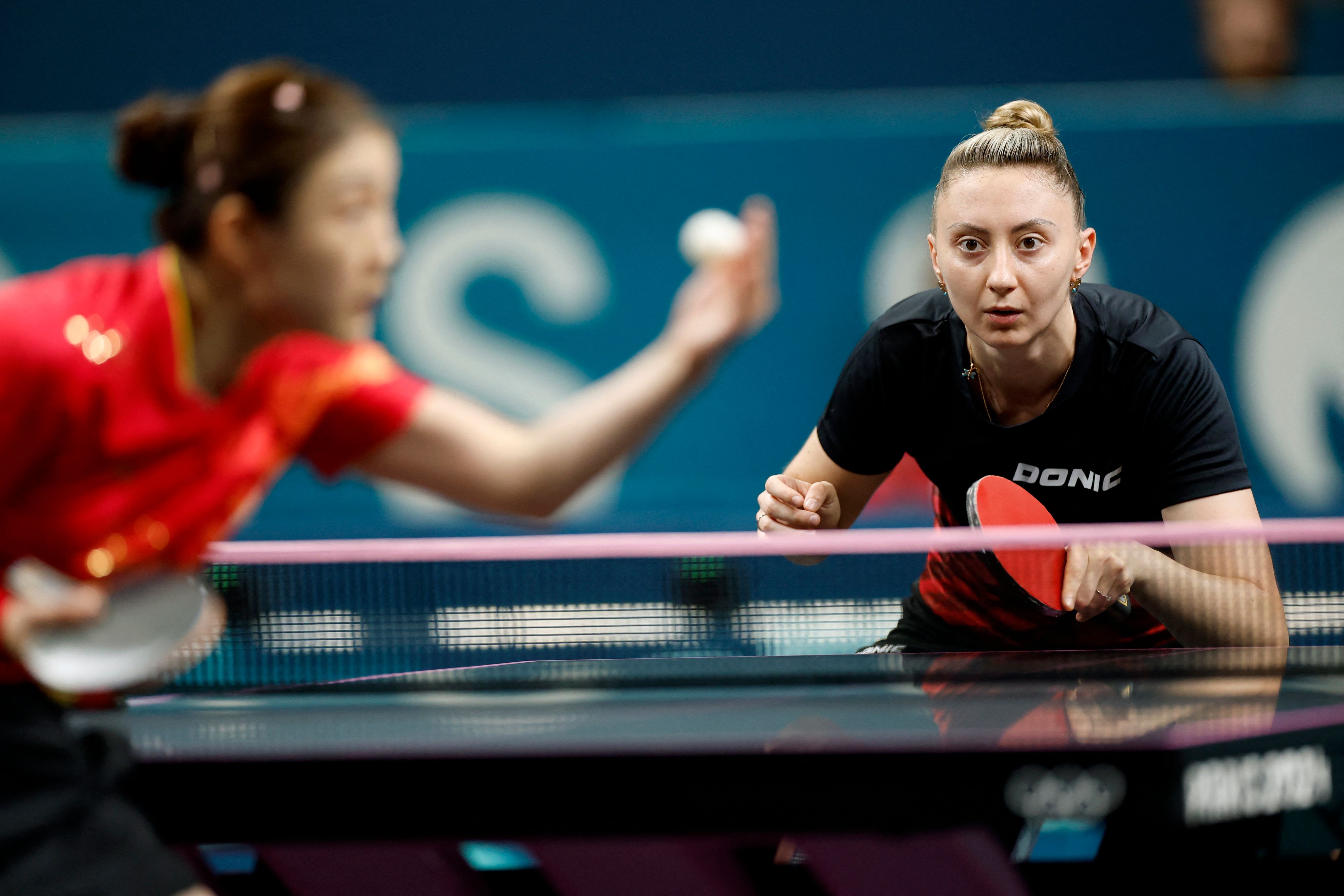 Tischtennis-Ass Sofia Polcanova ist gescheitert. 