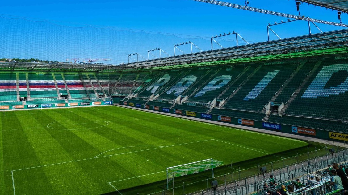 Das saftige Grün in Hütteldorf