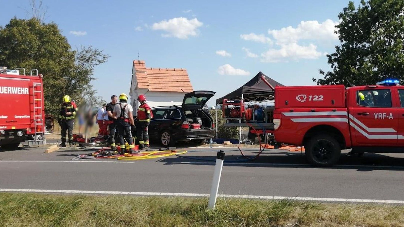 Schwerer Unfall bei St. Egyden.