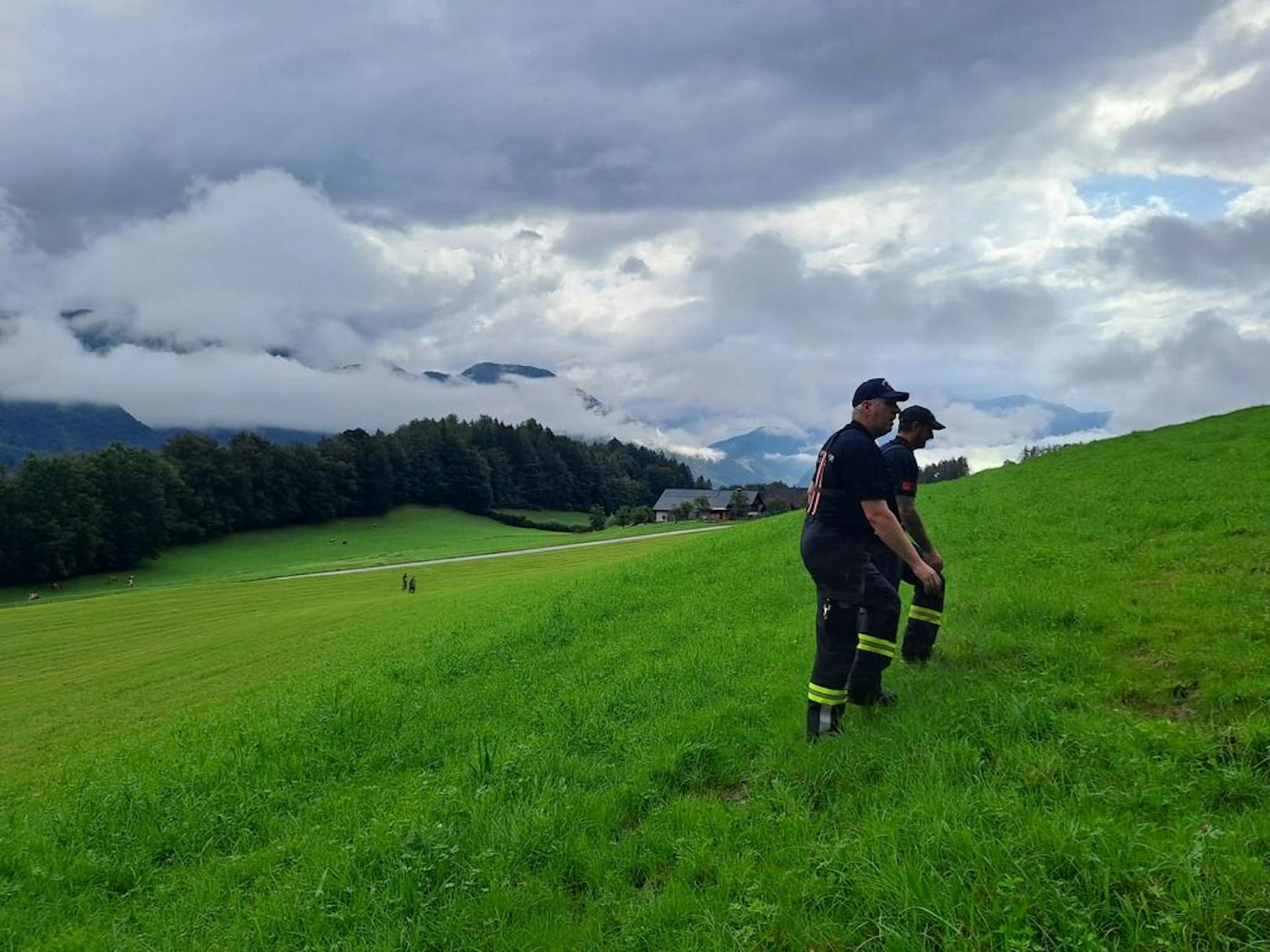 Mehr als 160 Helfer suchten nach dem vermissten Wanderer.