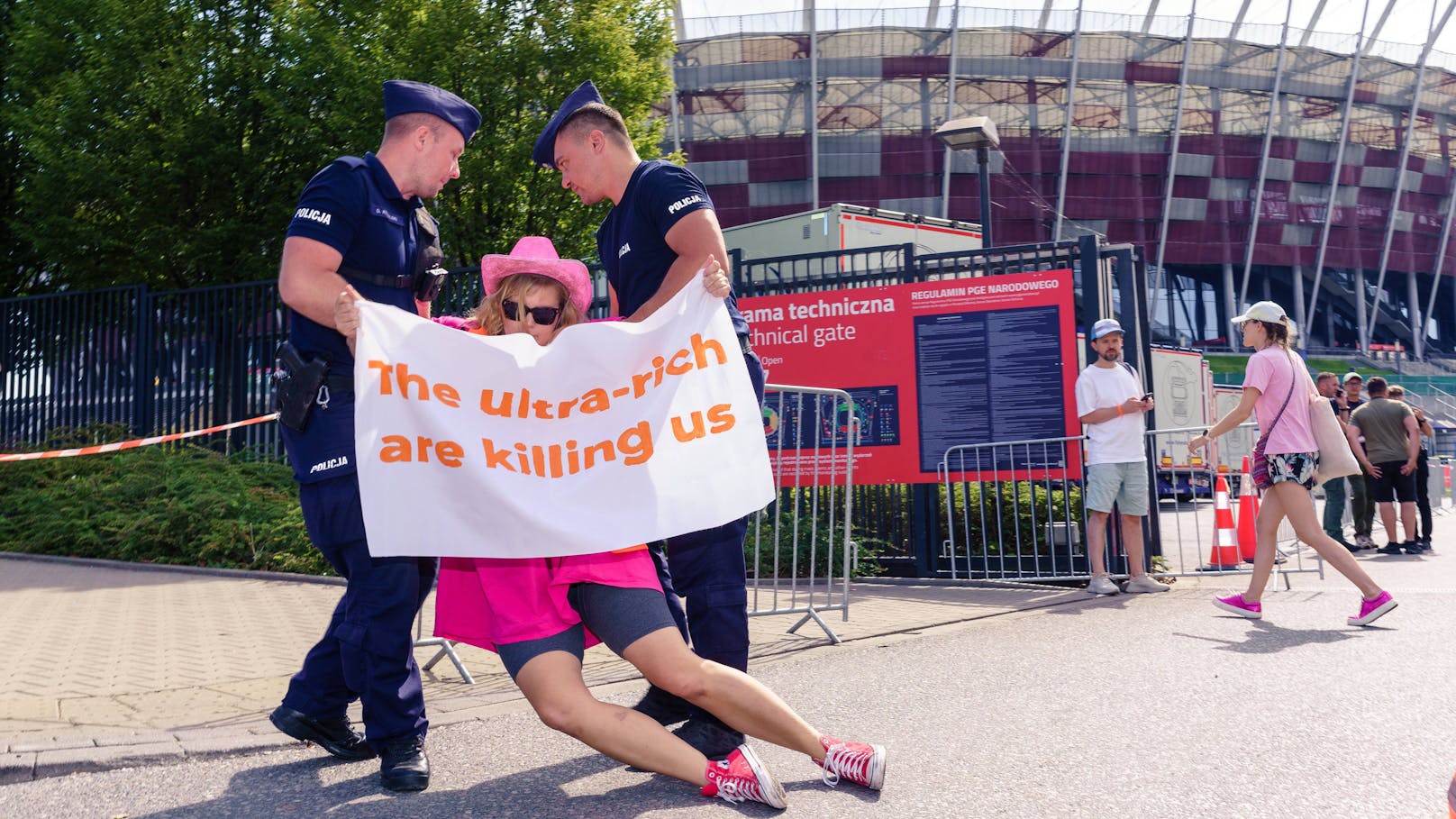 Klimaproteste gegen Taylor Swift vor Wien-Konzerten