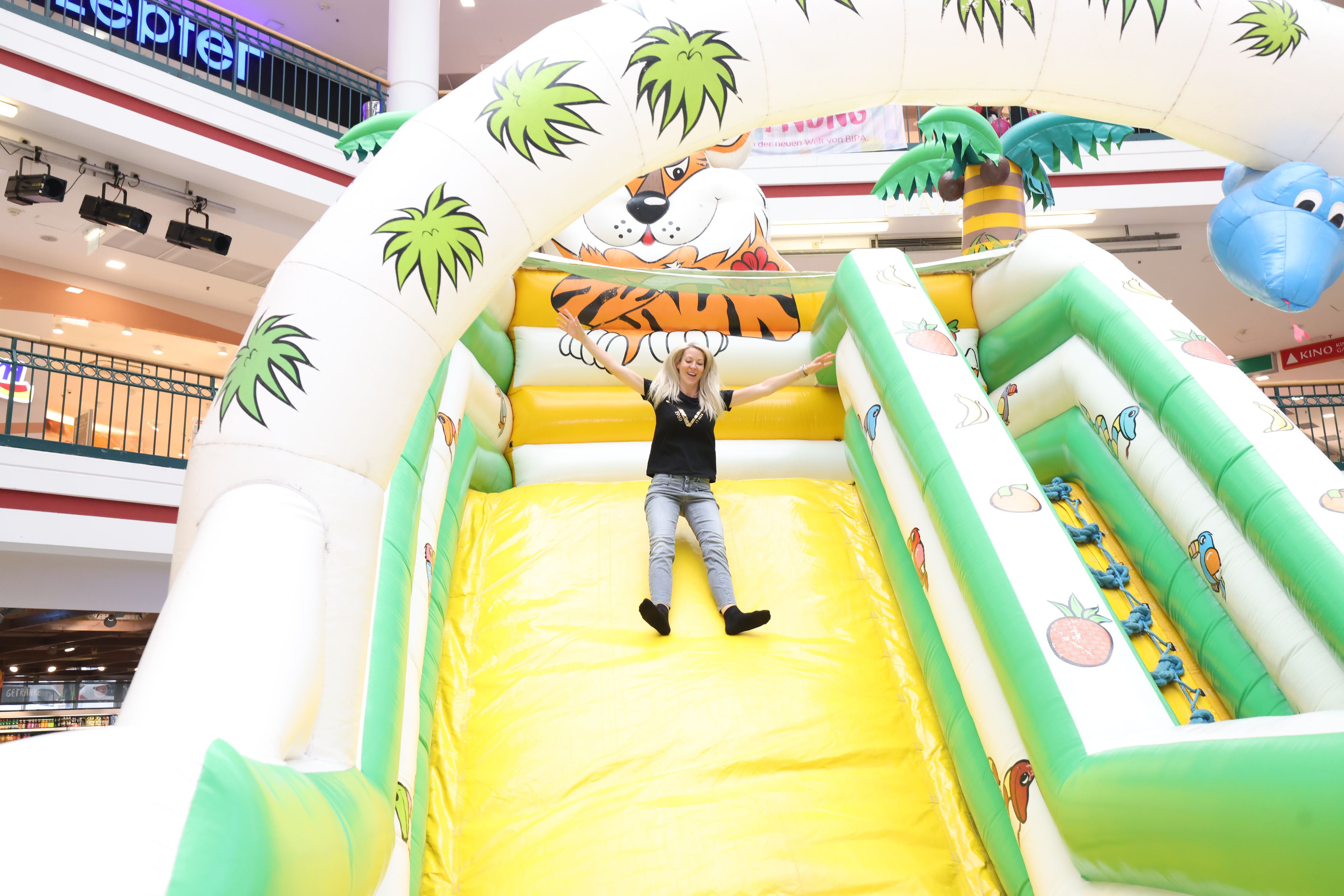 Simone Lugner rutscht in ihr neues Berufsleben