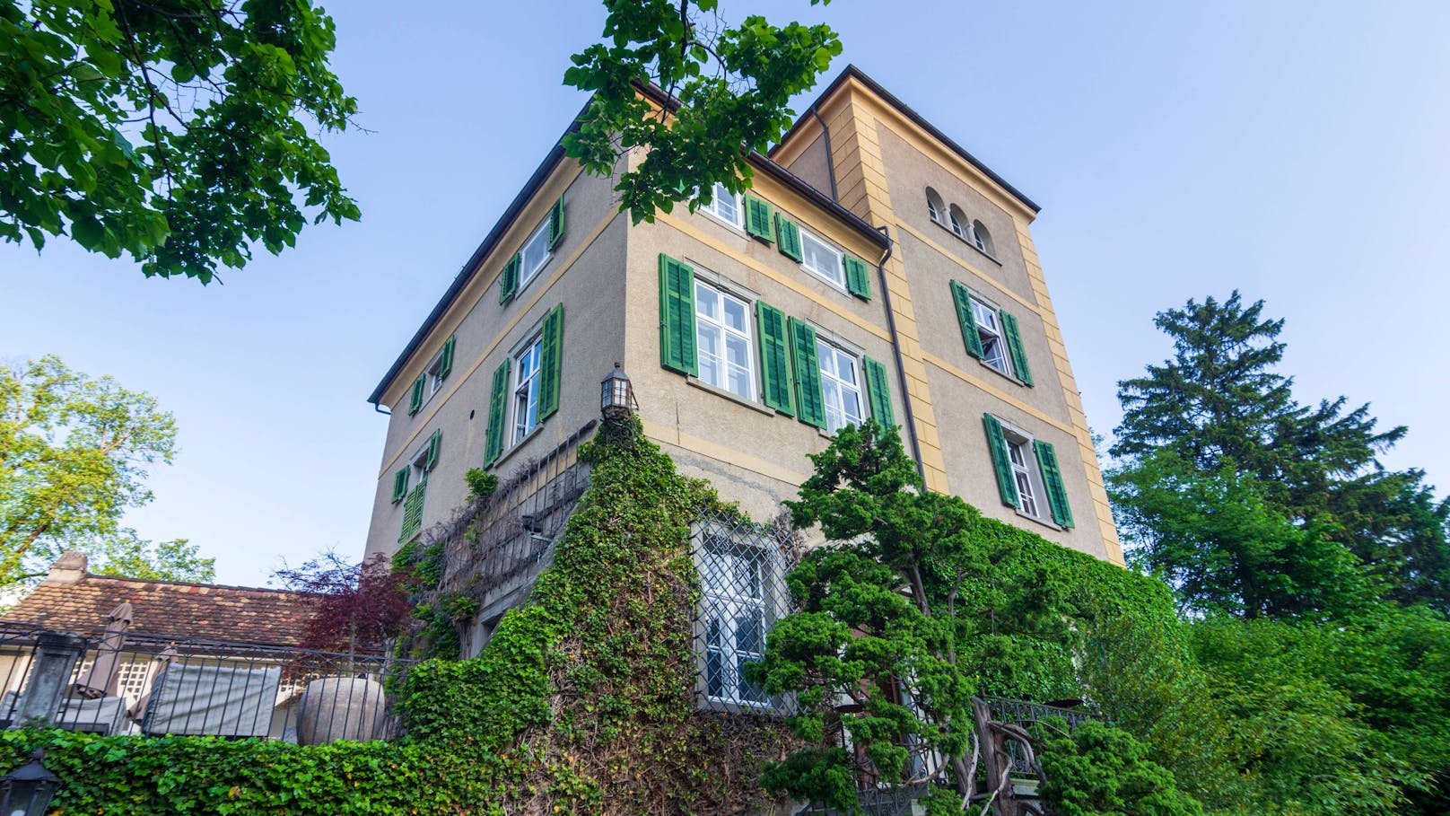 Das Schloss Schauenstein in Fürstenau im Kanton Graubünden.