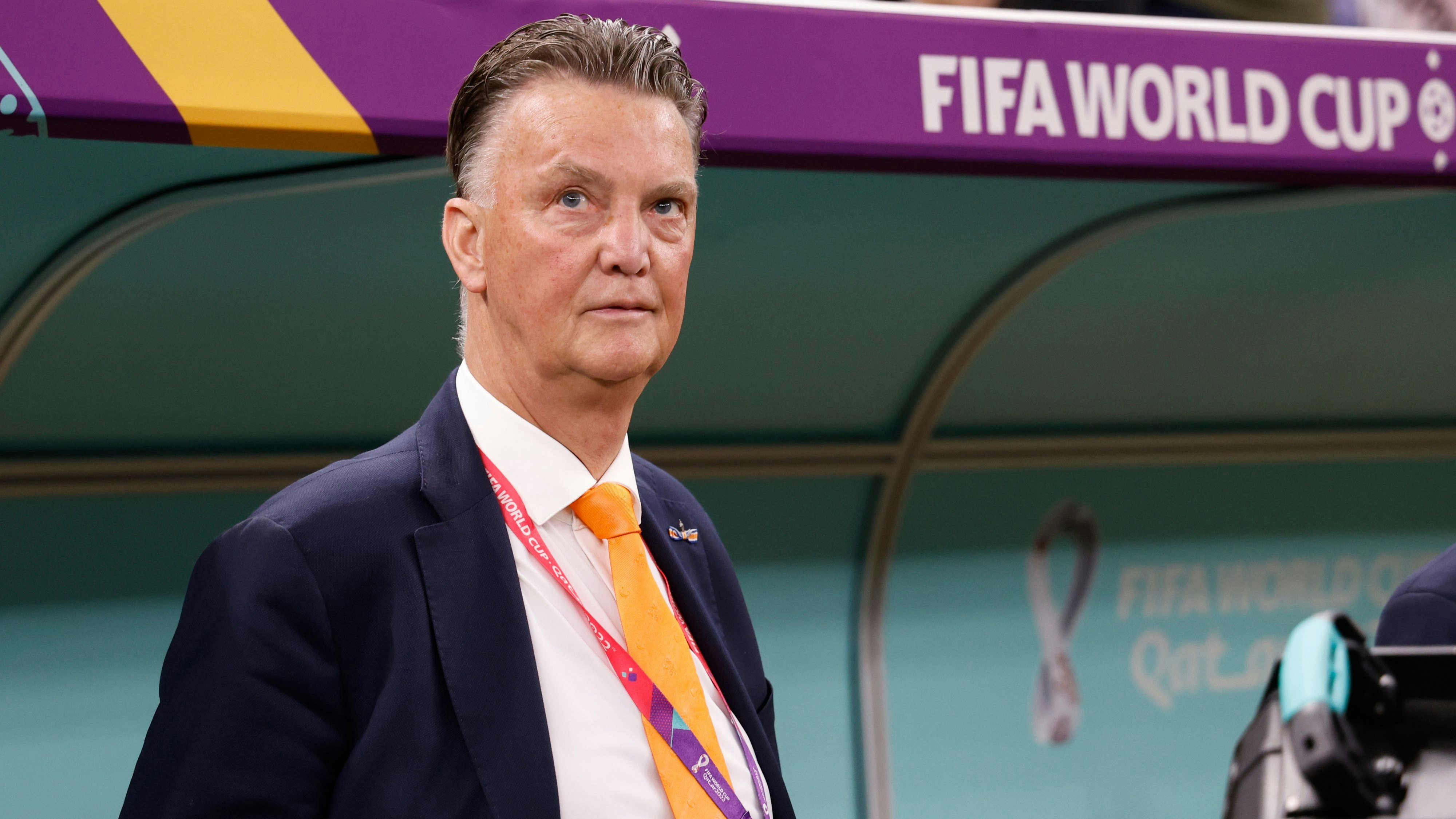 Der niederländische Star-Trainer Louis van Gaal. 