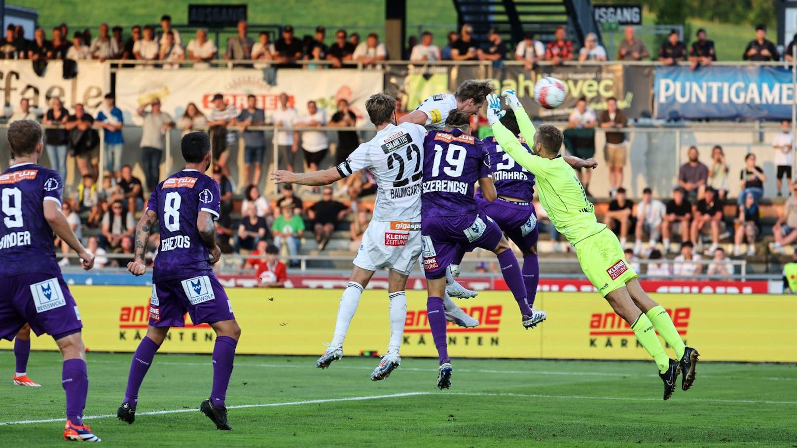 4:1! Kühbauers Wolfsberg führt Pacults Klagenfurt vor