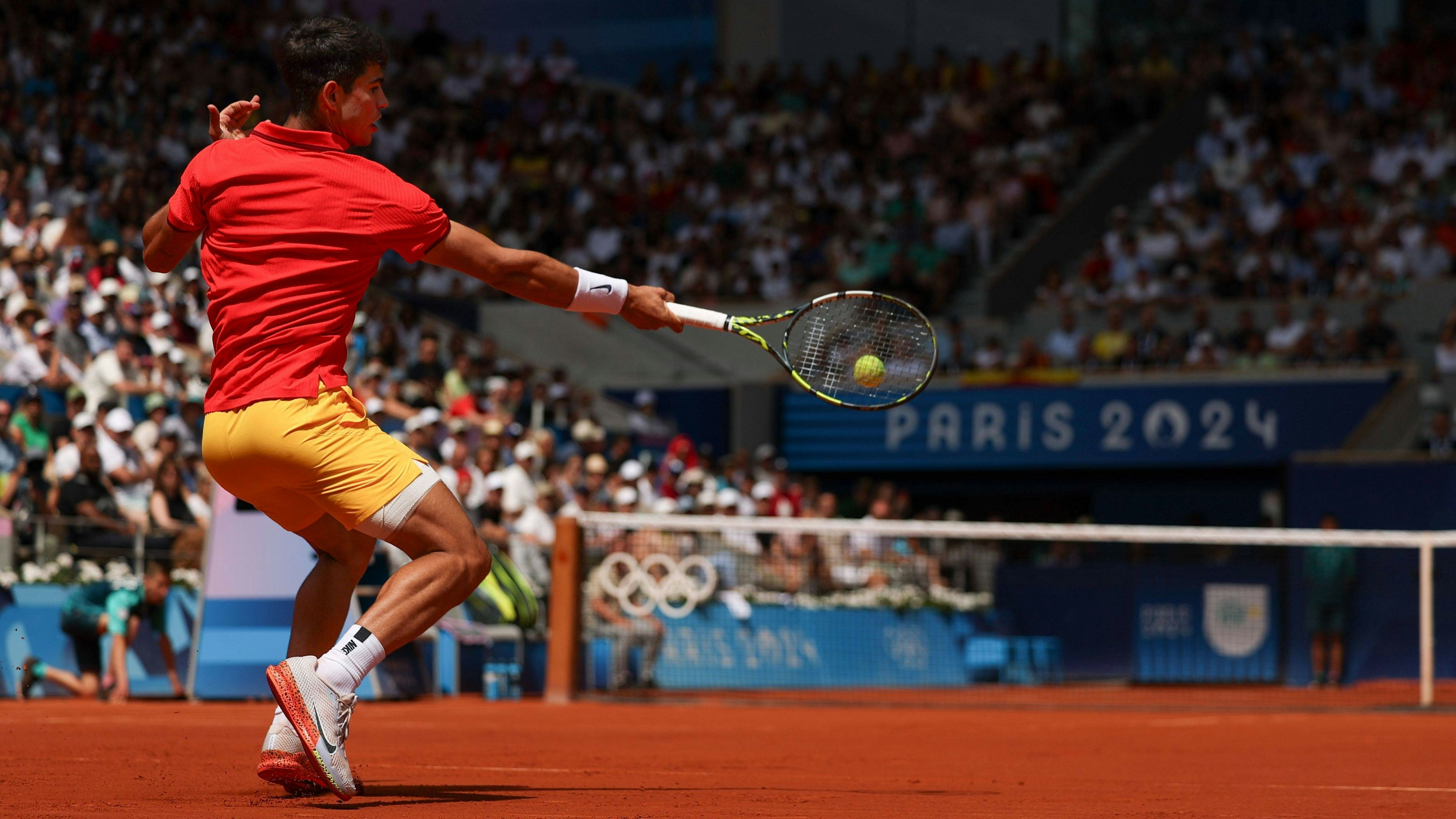 Carlos Alcaraz und Novak Djokovic im Duell um Olympia-Gold