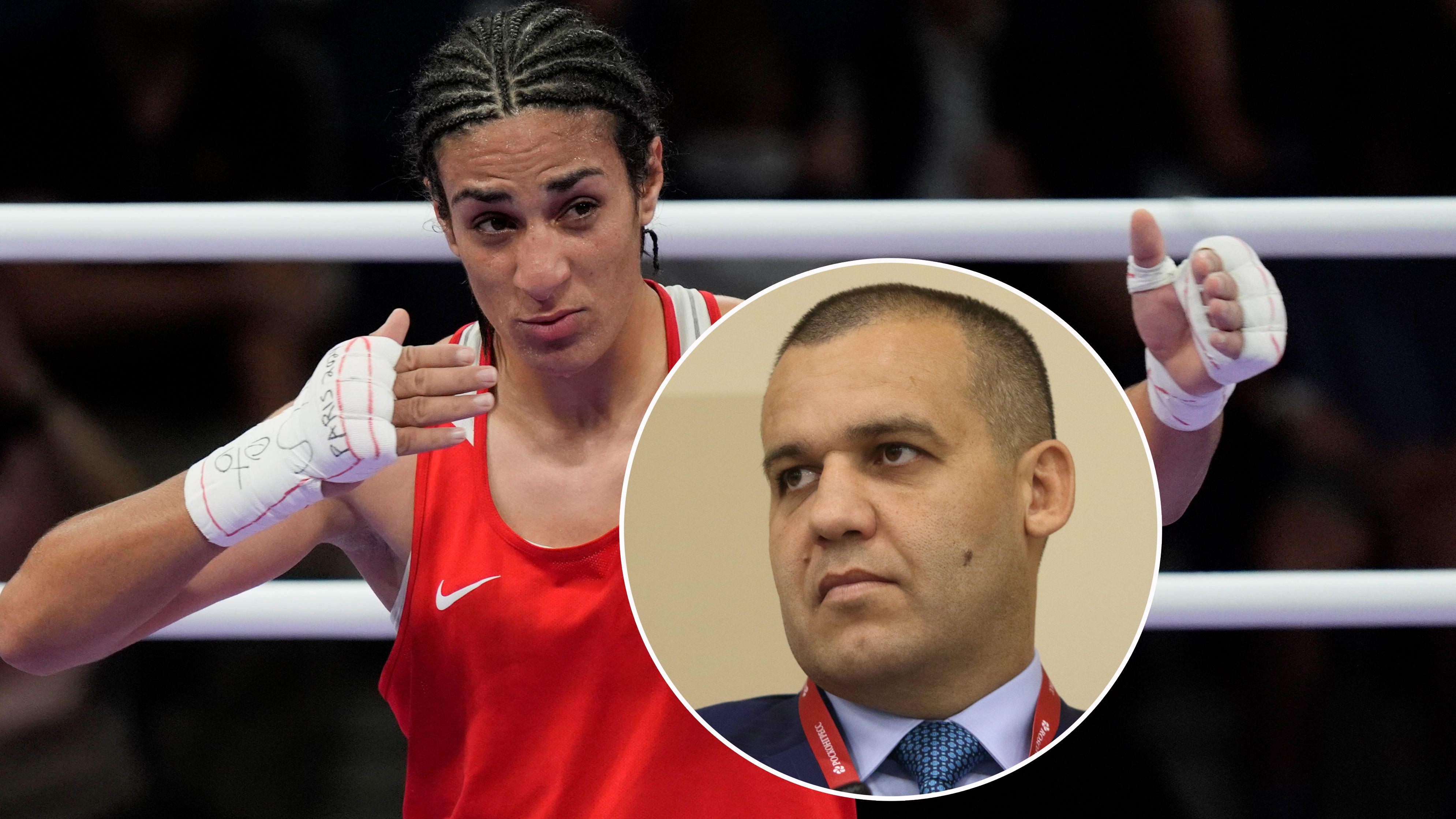 Boxerin Khelif steht im Mittelpunkt, IBA-Boss Kremlew über harte Kritik.