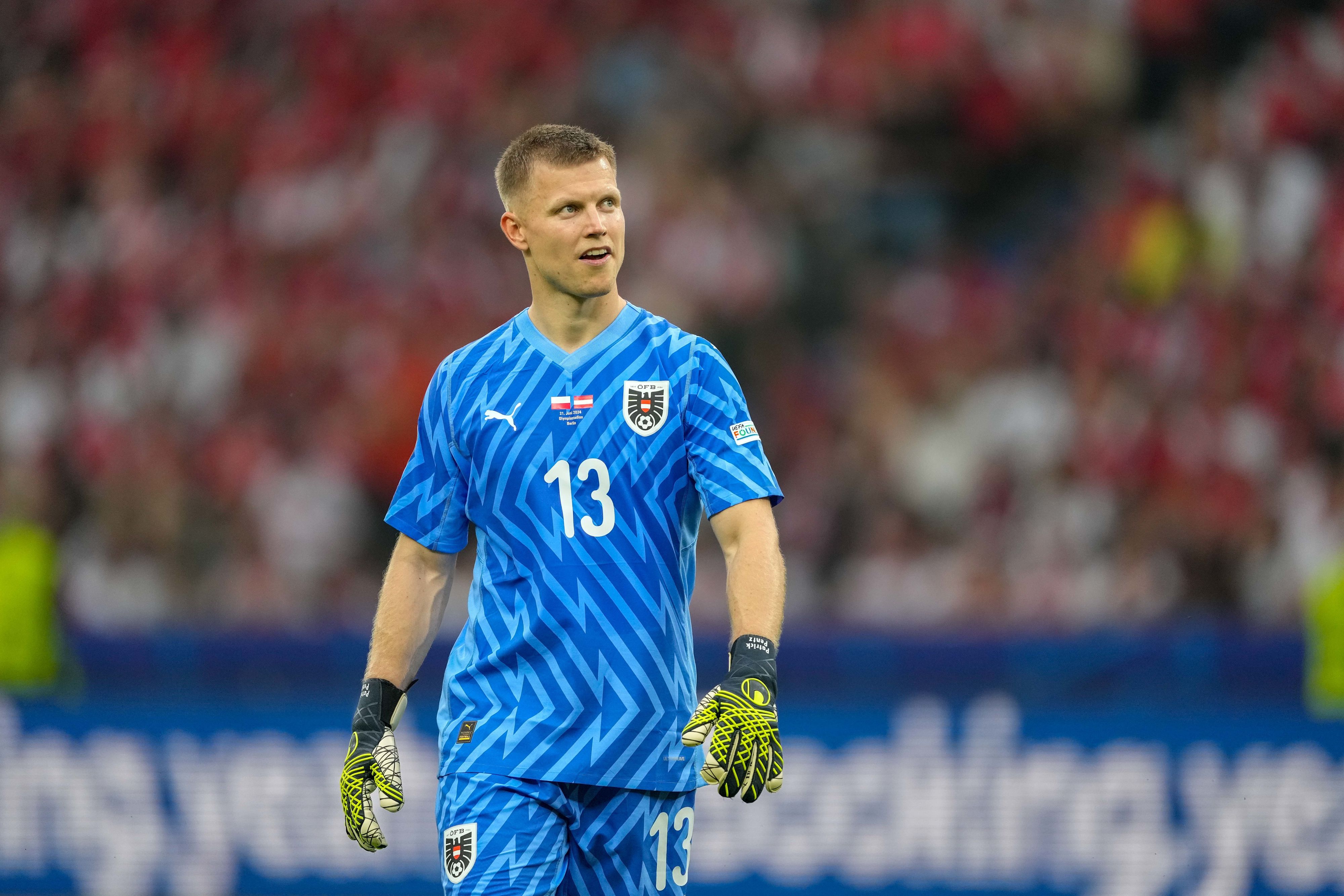 Patrick Pentz war bei der EURO Österreichs Nummer eins.