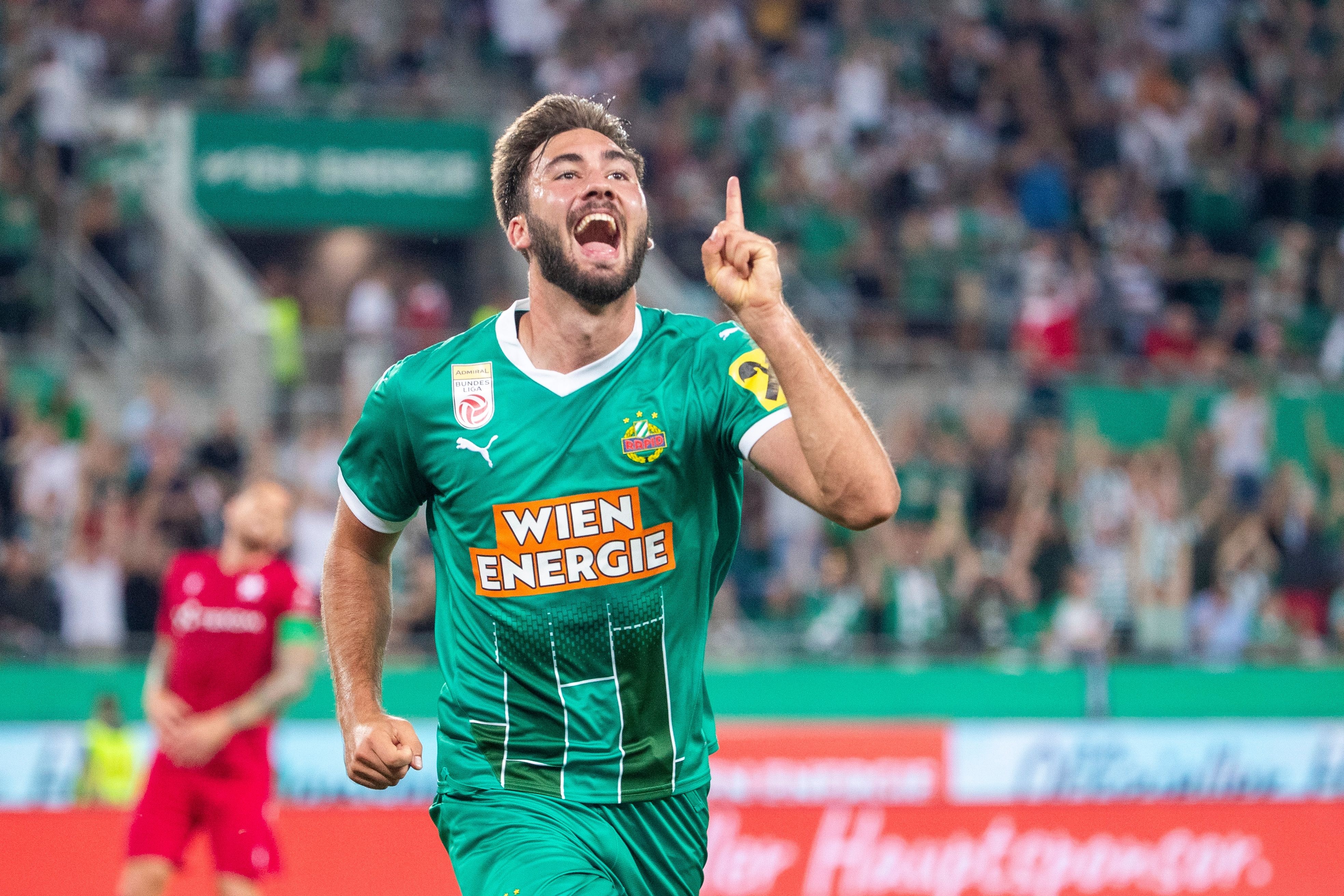 Gegen Wisla Krakau durfte Rapid jubeln. 