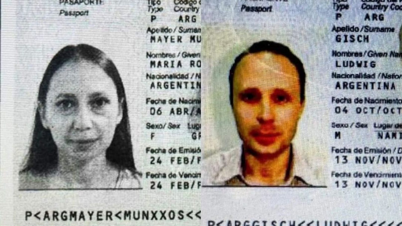 Die sichergestellten Ausweise mit den falschen Identitäten des russischen Agenten-Ehepaars