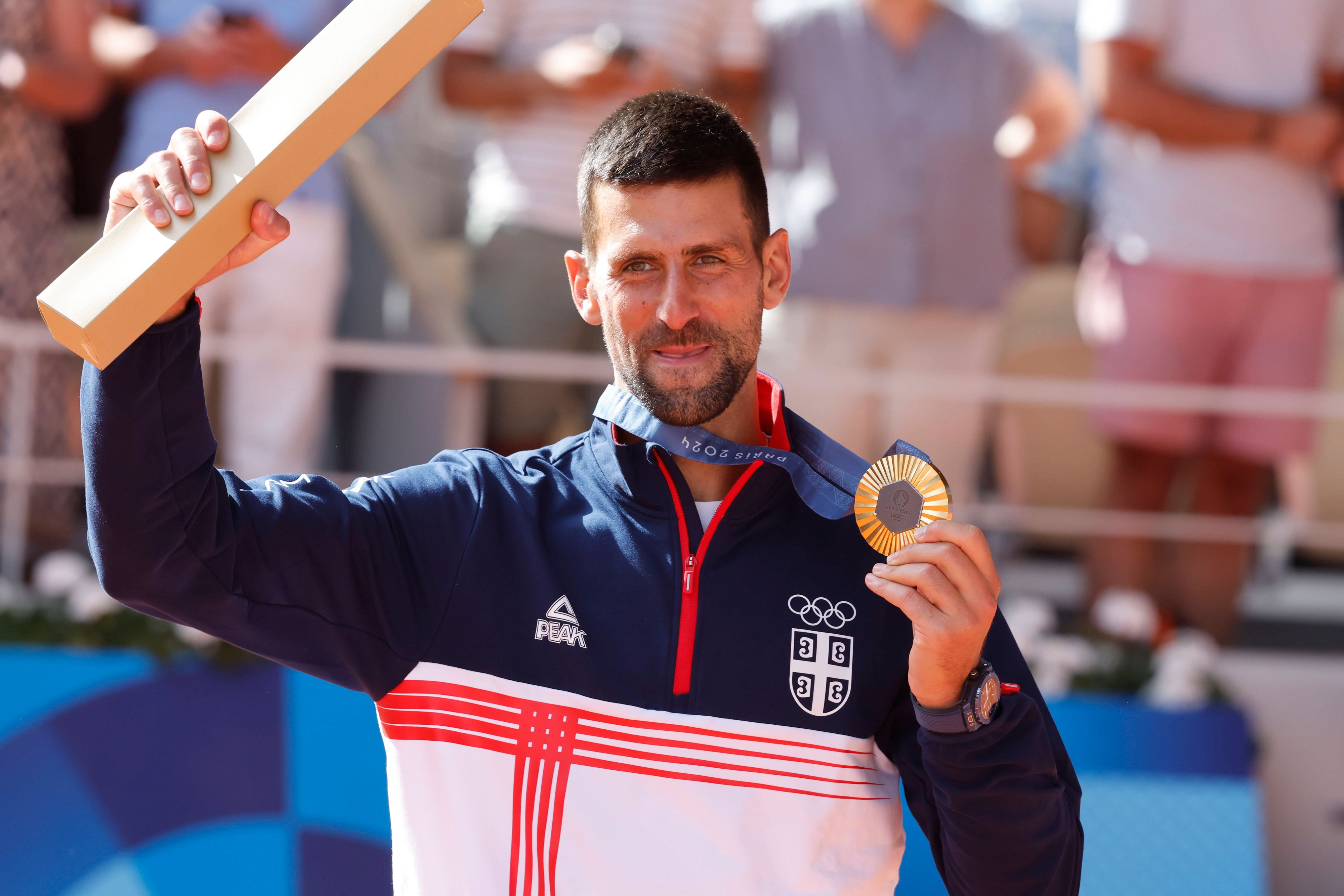 Novak Djokovic erfüllte sich mit Olympia-Gold seinen großen Traum.