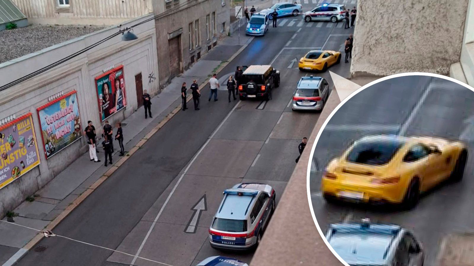 In der Ruckergasse fielen am Sonntagmorgen die Schüsse.