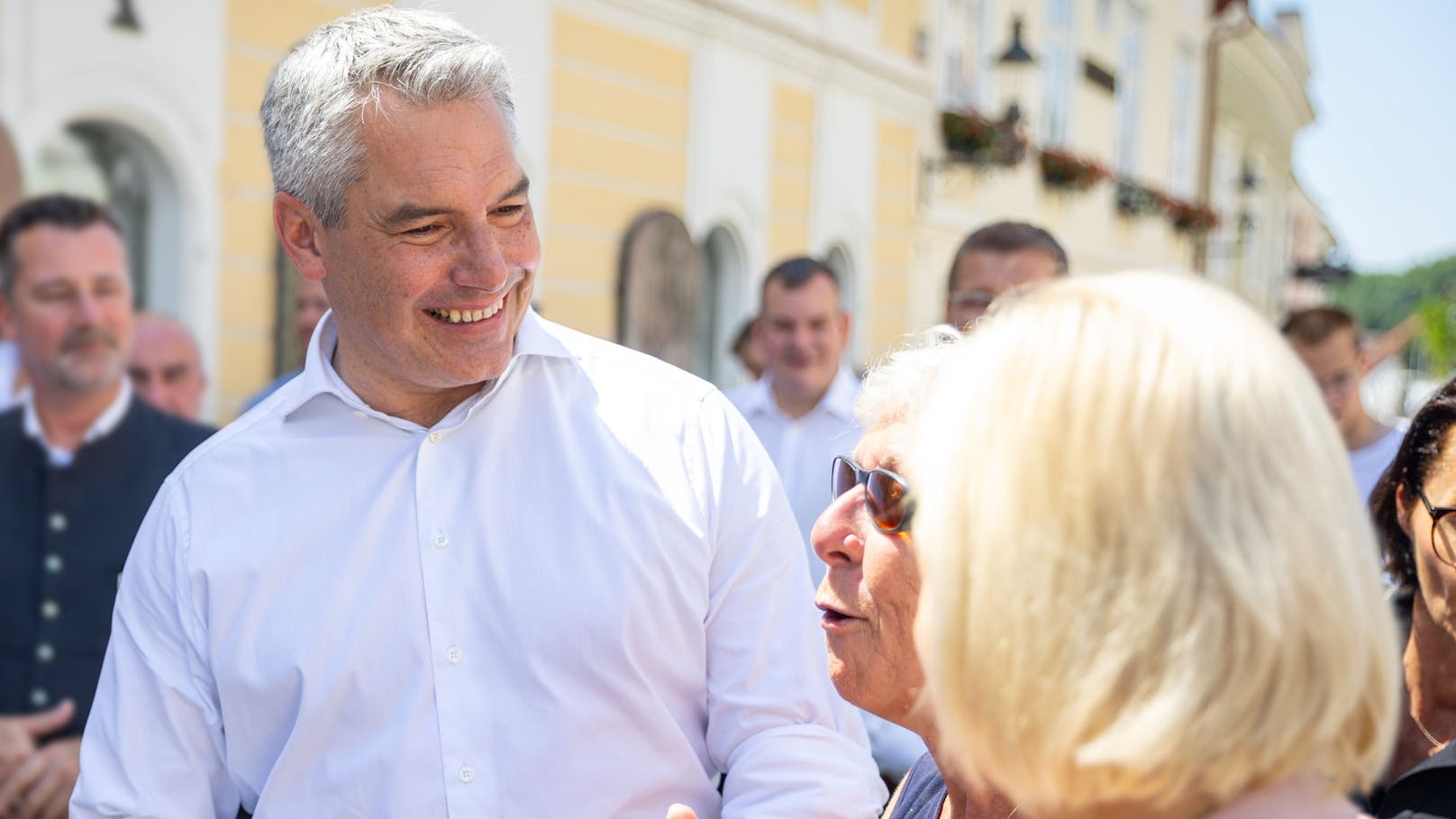 Karl Nehammer will in den Bundesländern seinen Österreichplan vorstellen.